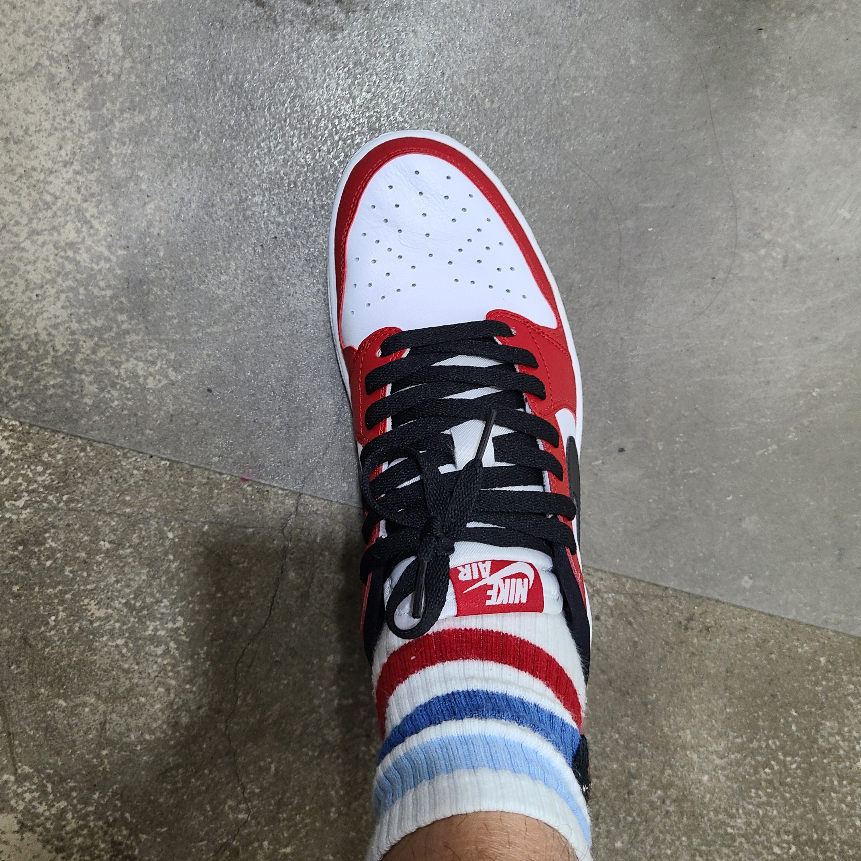 Jordan 1 Retro Low OG Chicago 2016 착용 스타일