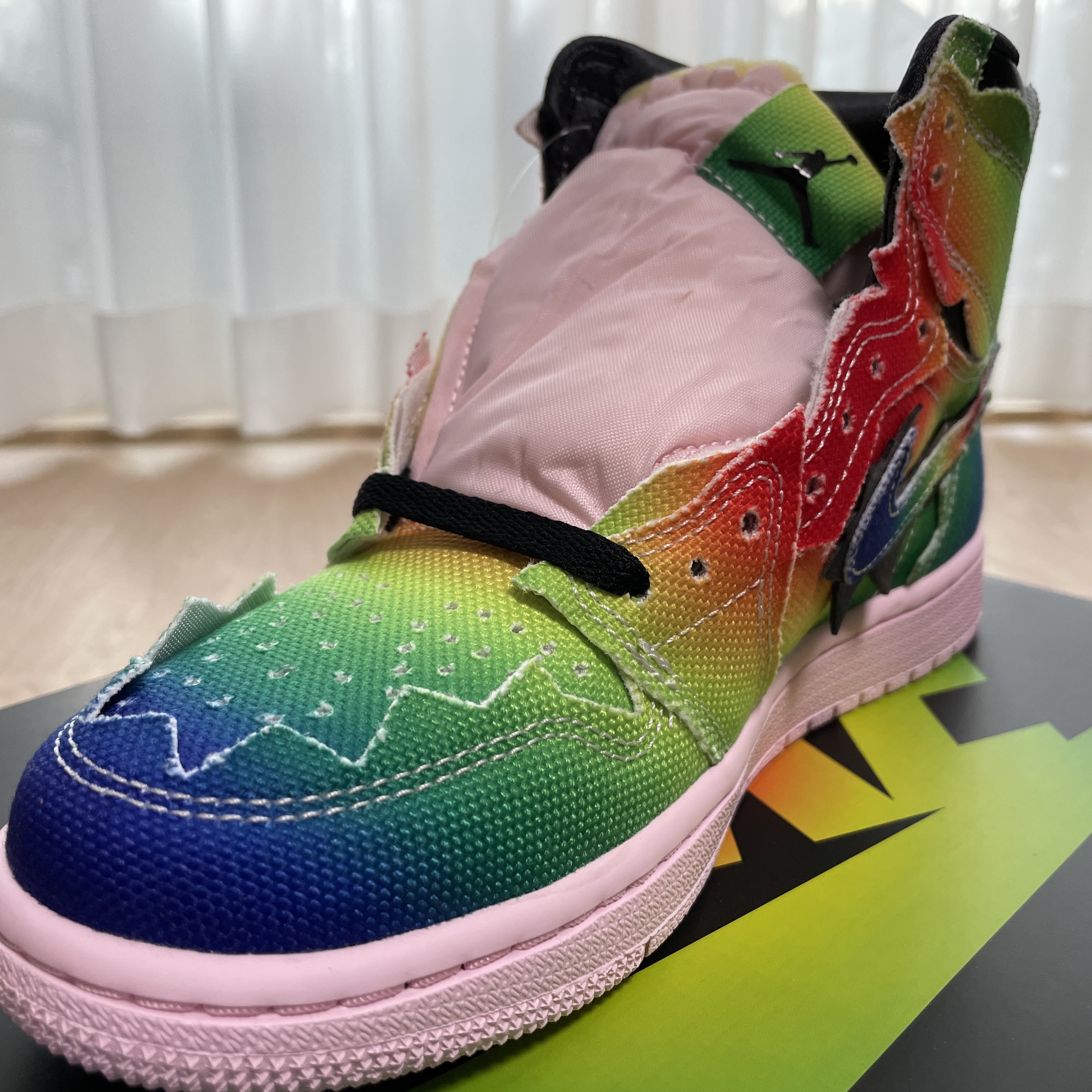 Jordan 1 x J Balvin Retro High OG 착용 스타일 - 2
