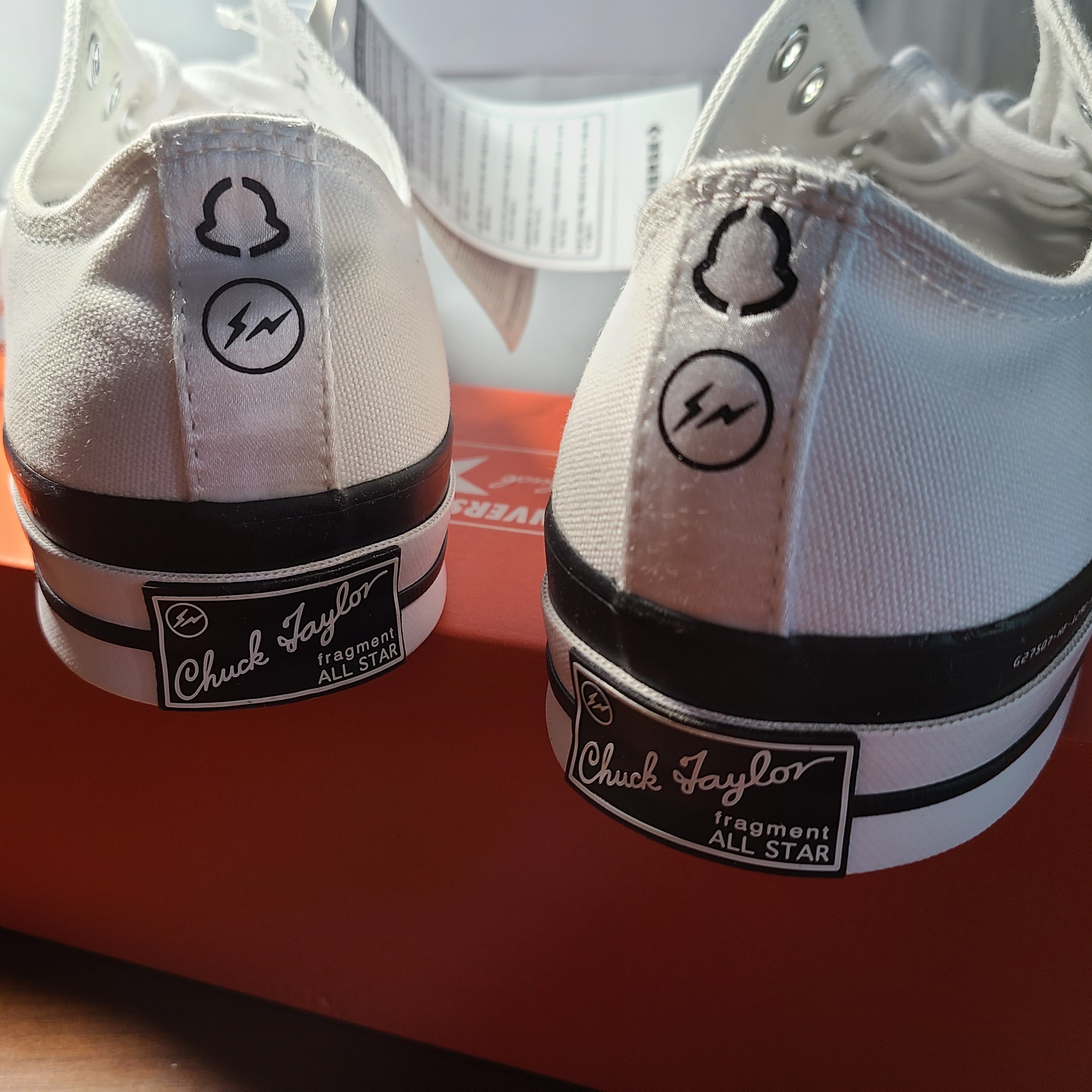 Converse x Moncler x Fragment Chuck 70 Ox White 착용 스타일