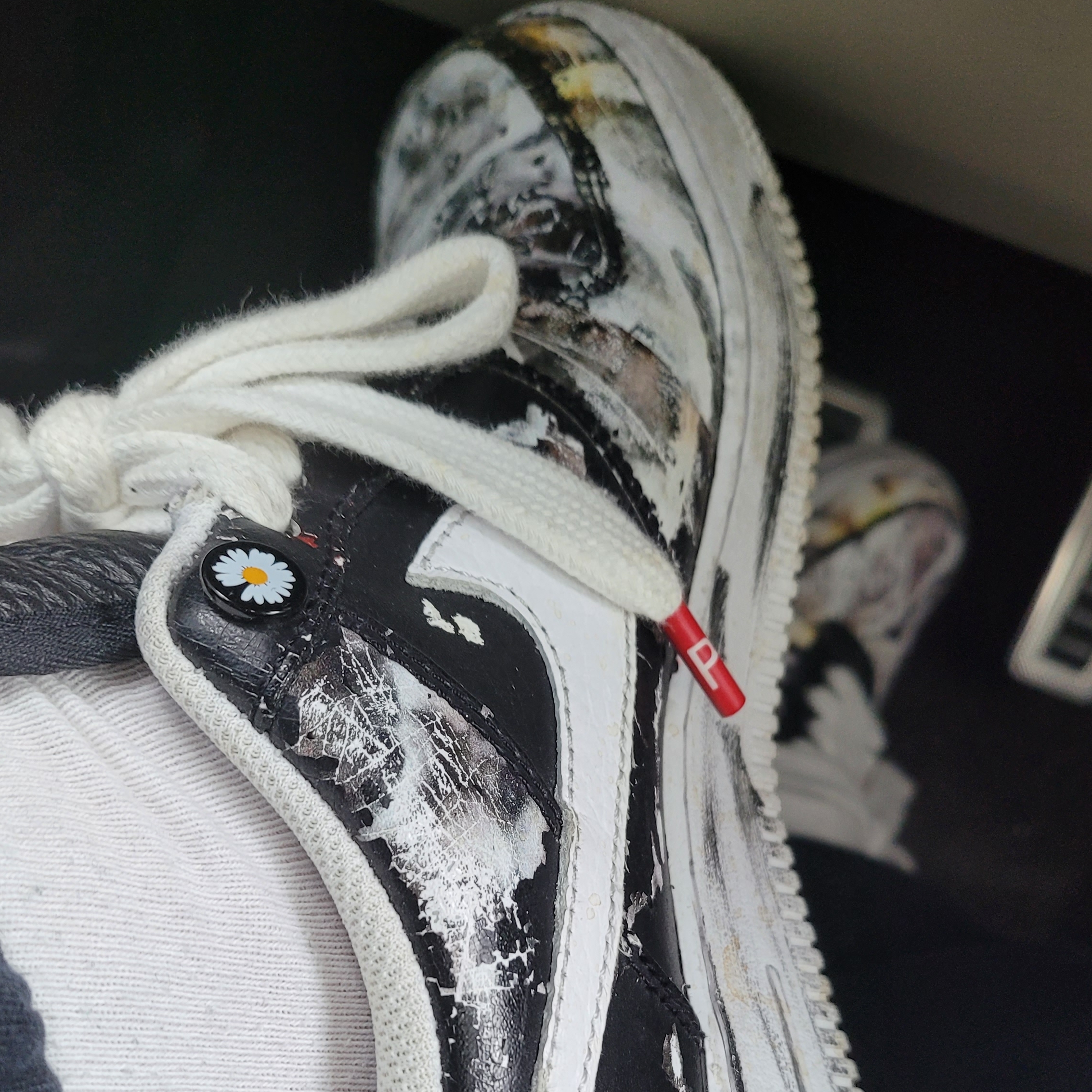 Nike x Peaceminusone Air Force 1 Low Para-Noise 착용 스타일 - 3