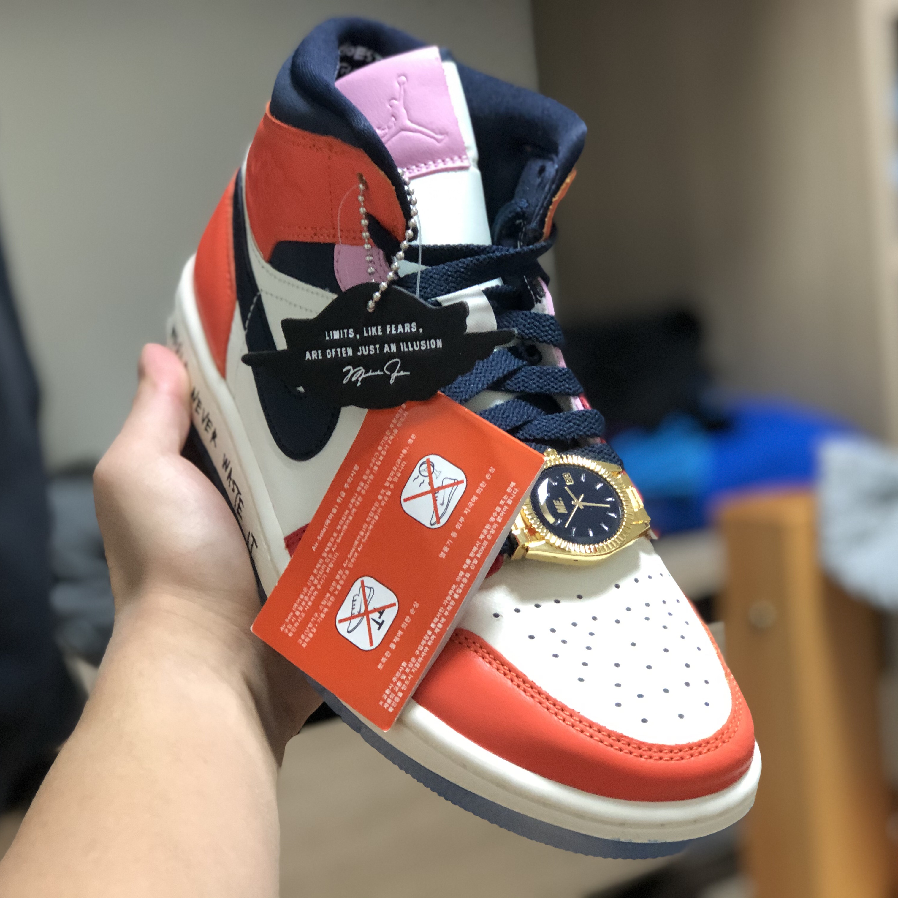 (W) Jordan 1 x Melody Ehsani Mid SE Fearless 착용 스타일 - 3