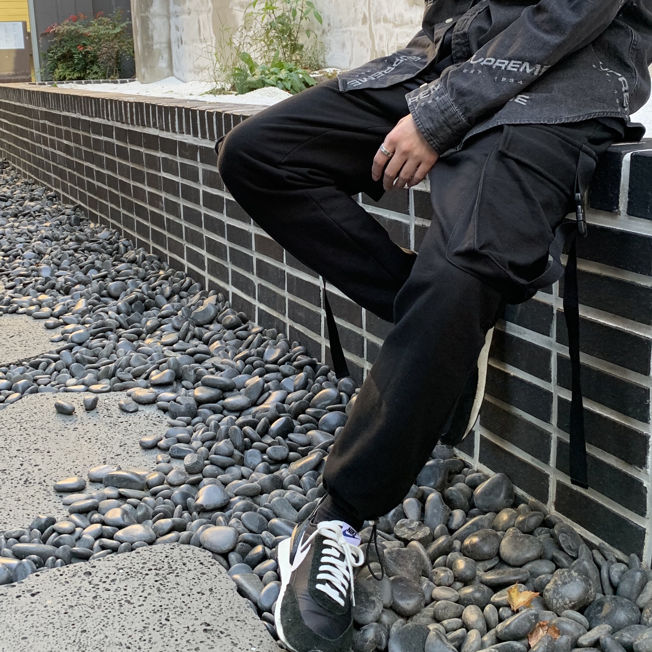 Nike x Undercover Daybreak Black 착용 스타일