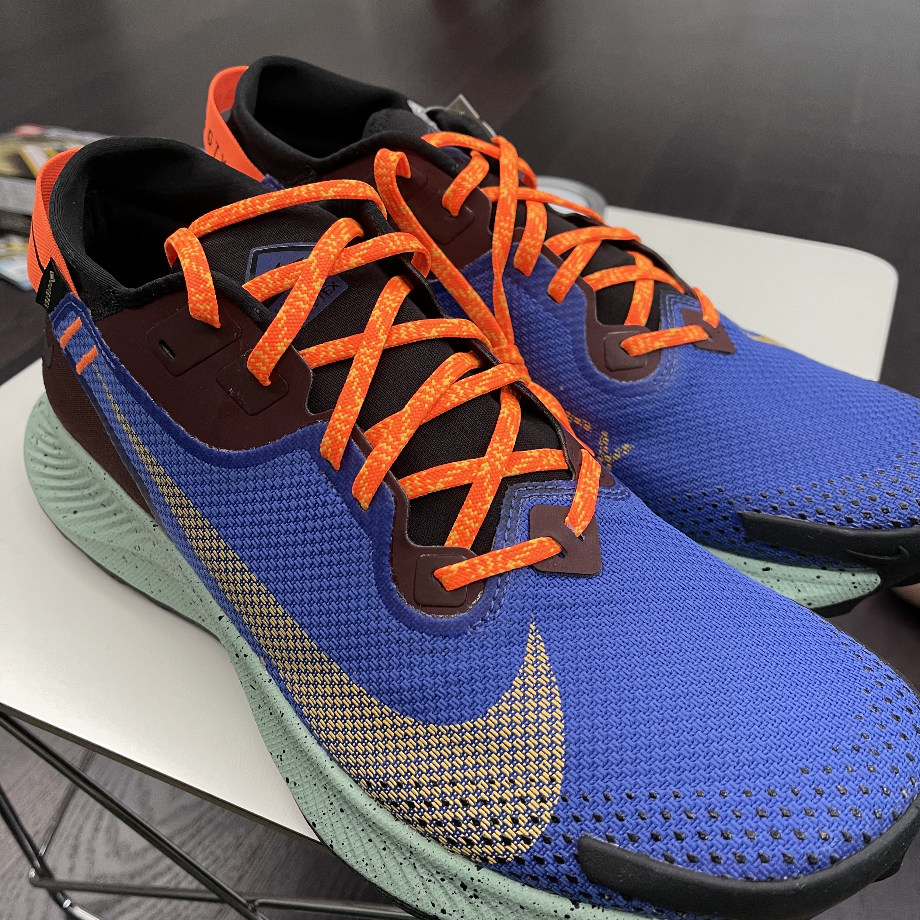 Nike Pegasus Trail 2 Gore-Tex Pure Platinum 착용 스타일 - 1