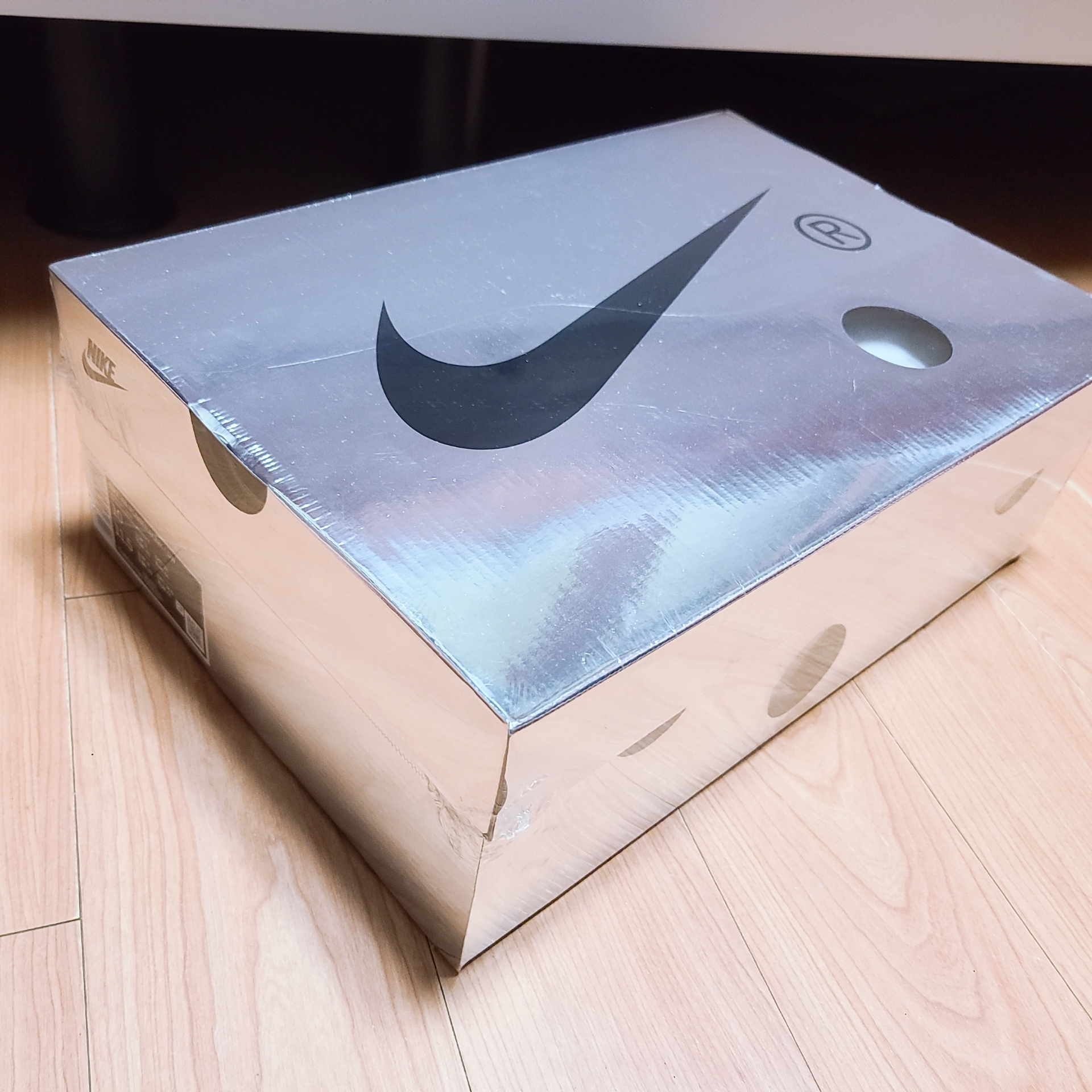 Nike x Off-White Air Rubber Dunk University Gold 착용 스타일 - 1