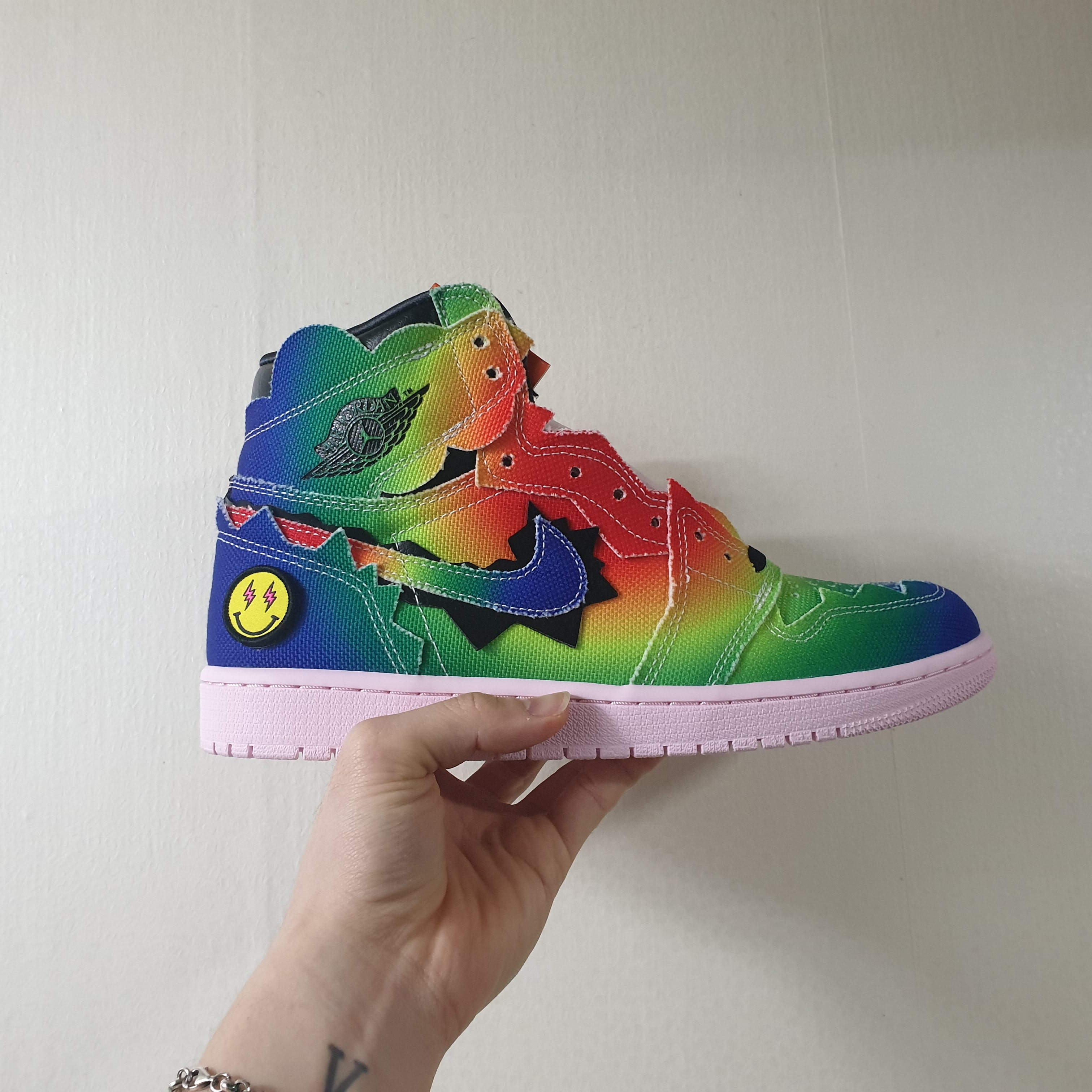 Jordan 1 x J Balvin Retro High OG 착용 스타일