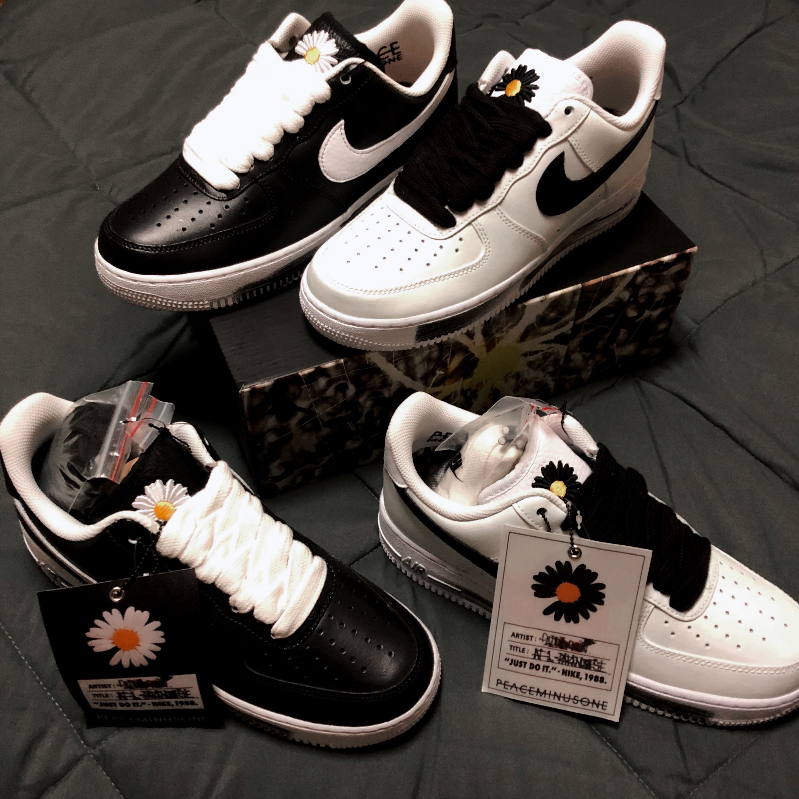 Nike x Peaceminusone Air Force 1 Low Para-Noise, Nike x Peaceminusone Air Force 1 Low Para-Noise 2.0 착용 스타일 - 2