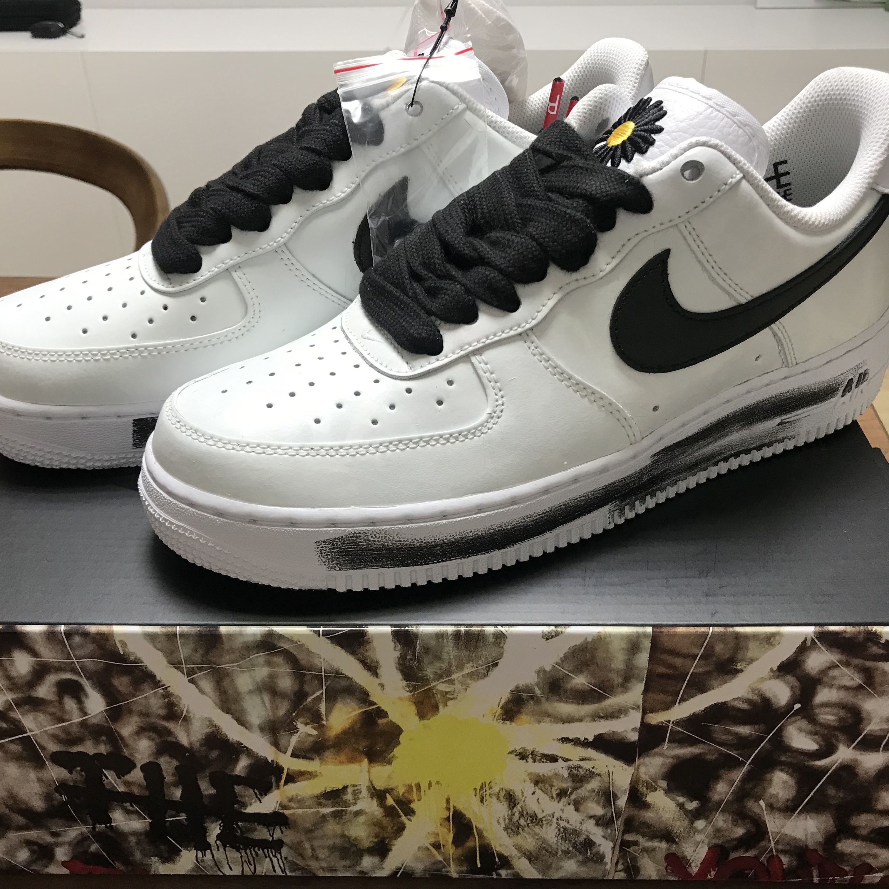 Nike x Peaceminusone Air Force 1 Low Para-Noise 2.0 착용 스타일 - 3