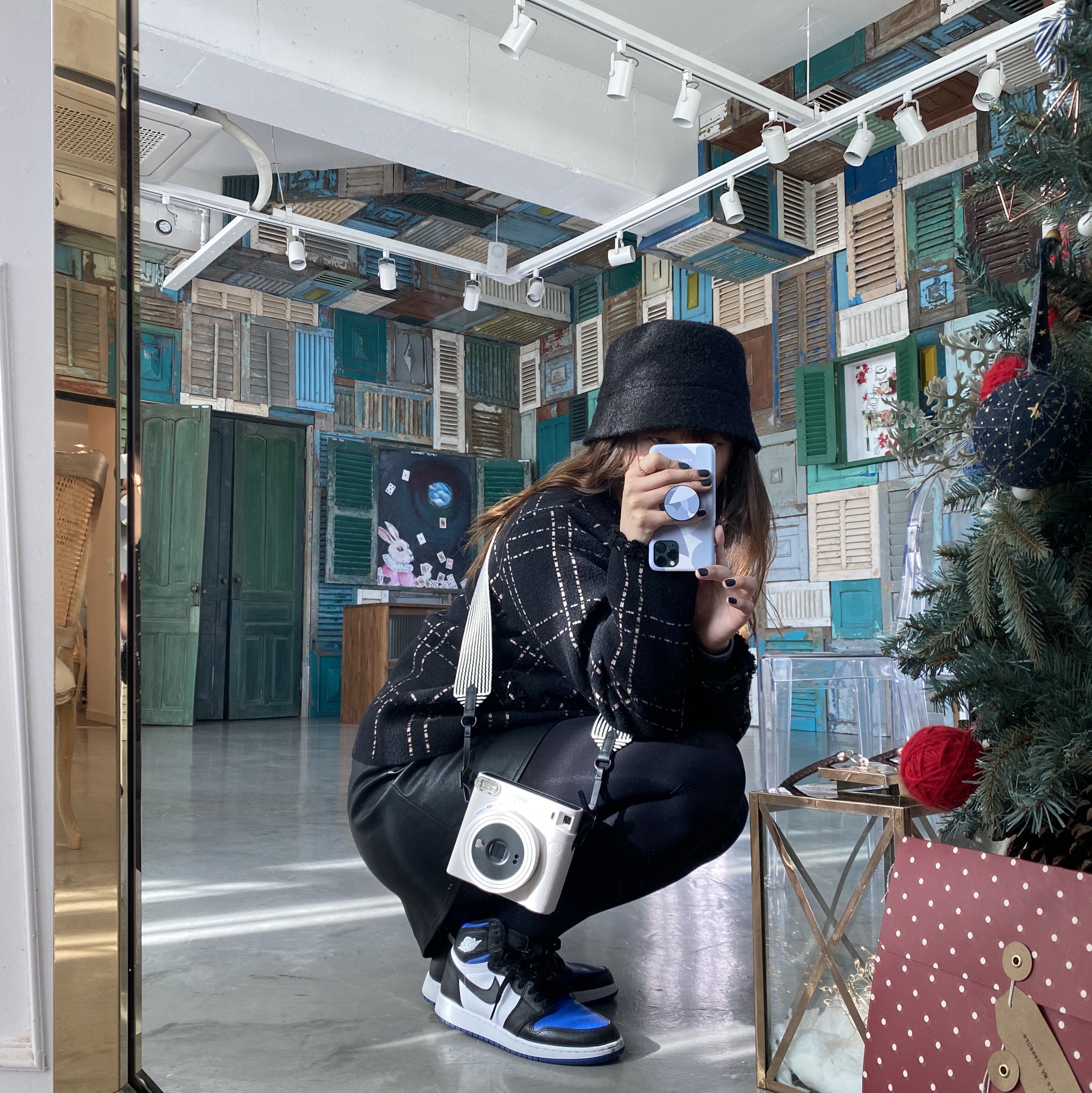 (GS) Jordan 1 Retro High OG Royal Toe 착용 스타일