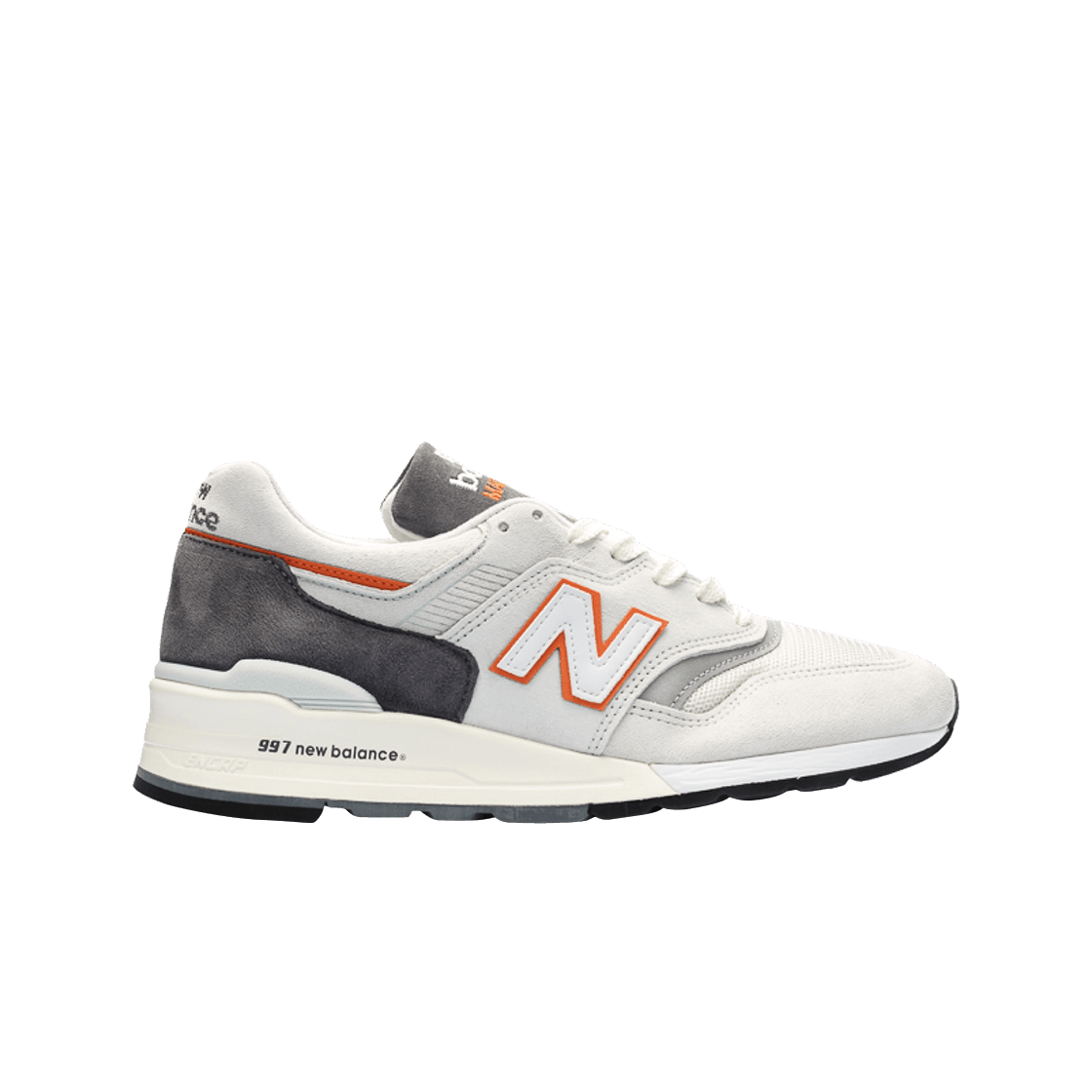 뉴발란스 997 메이드 인 USA 익스플로어 바이 씨 그레이 오렌지(New Balance 997 Made in USA Explore by Sea Grey Orange) - 1