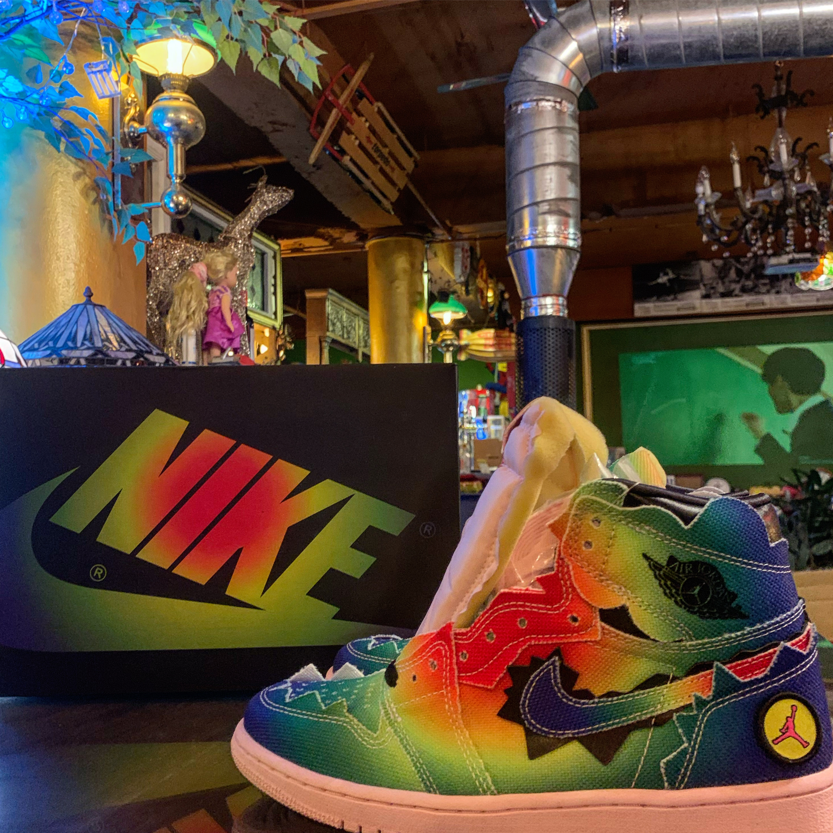 Jordan 1 x J Balvin Retro High OG 착용 스타일