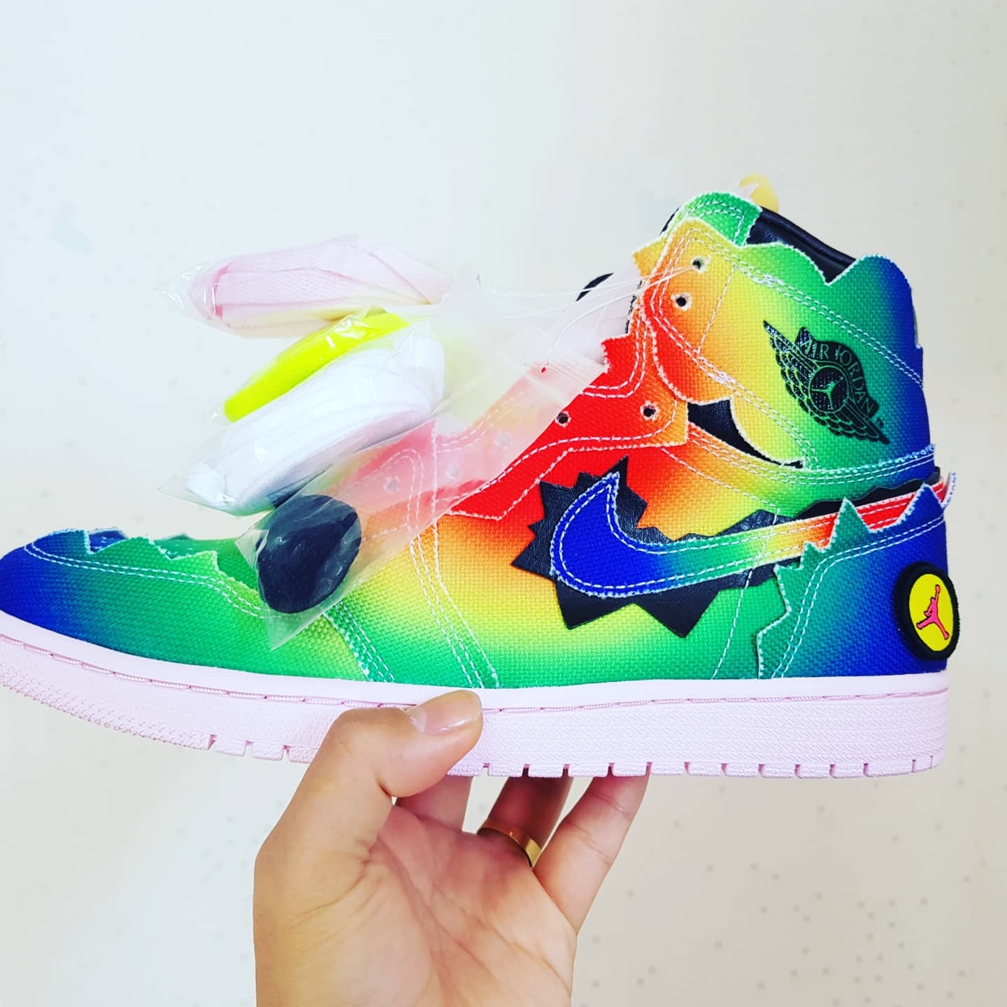 Jordan 1 x J Balvin Retro High OG 착용 스타일 - 4