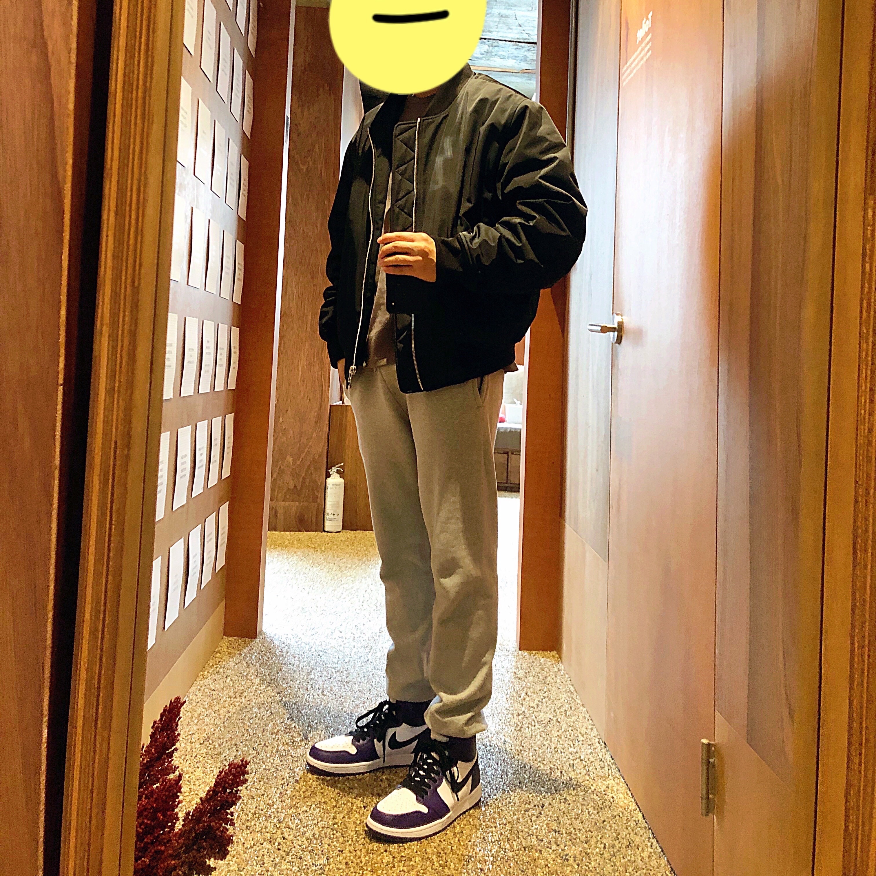 Jordan 1 Retro High OG Court Purple 2020 착용 스타일