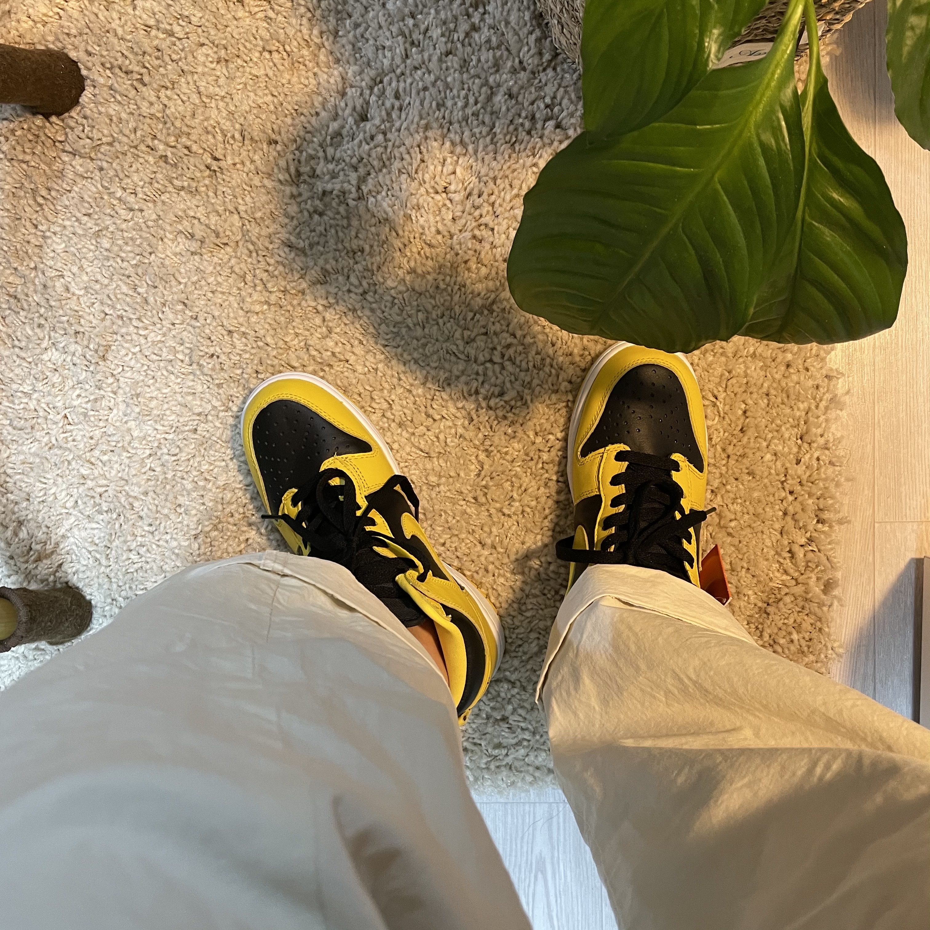Nike Dunk High SP Varsity Maize 착용 스타일 - 4