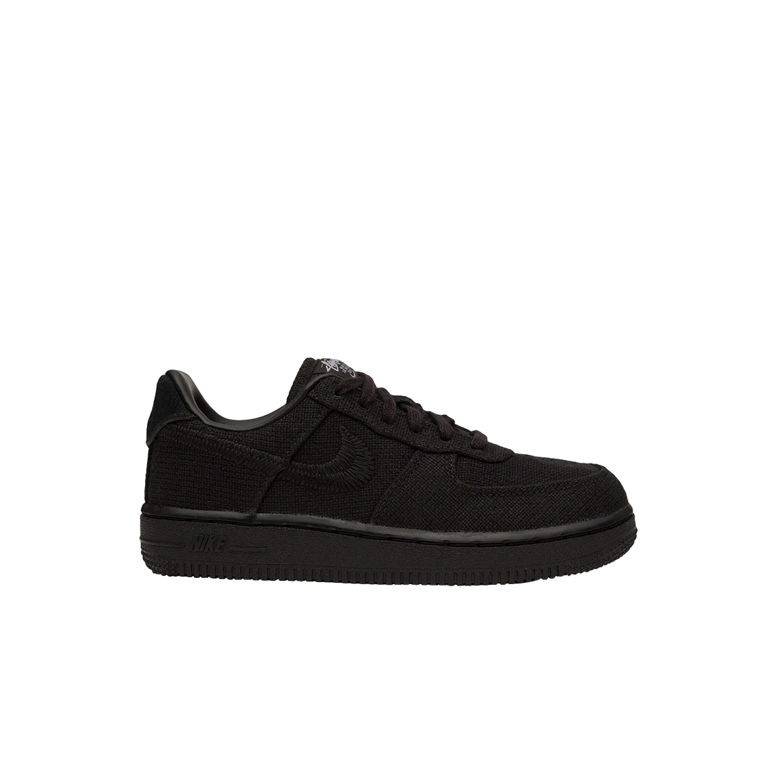 (PS) 나이키 x 스투시 포스 1 로우 트리플 블랙((PS) Nike x Stussy Force 1 Low Triple Black)