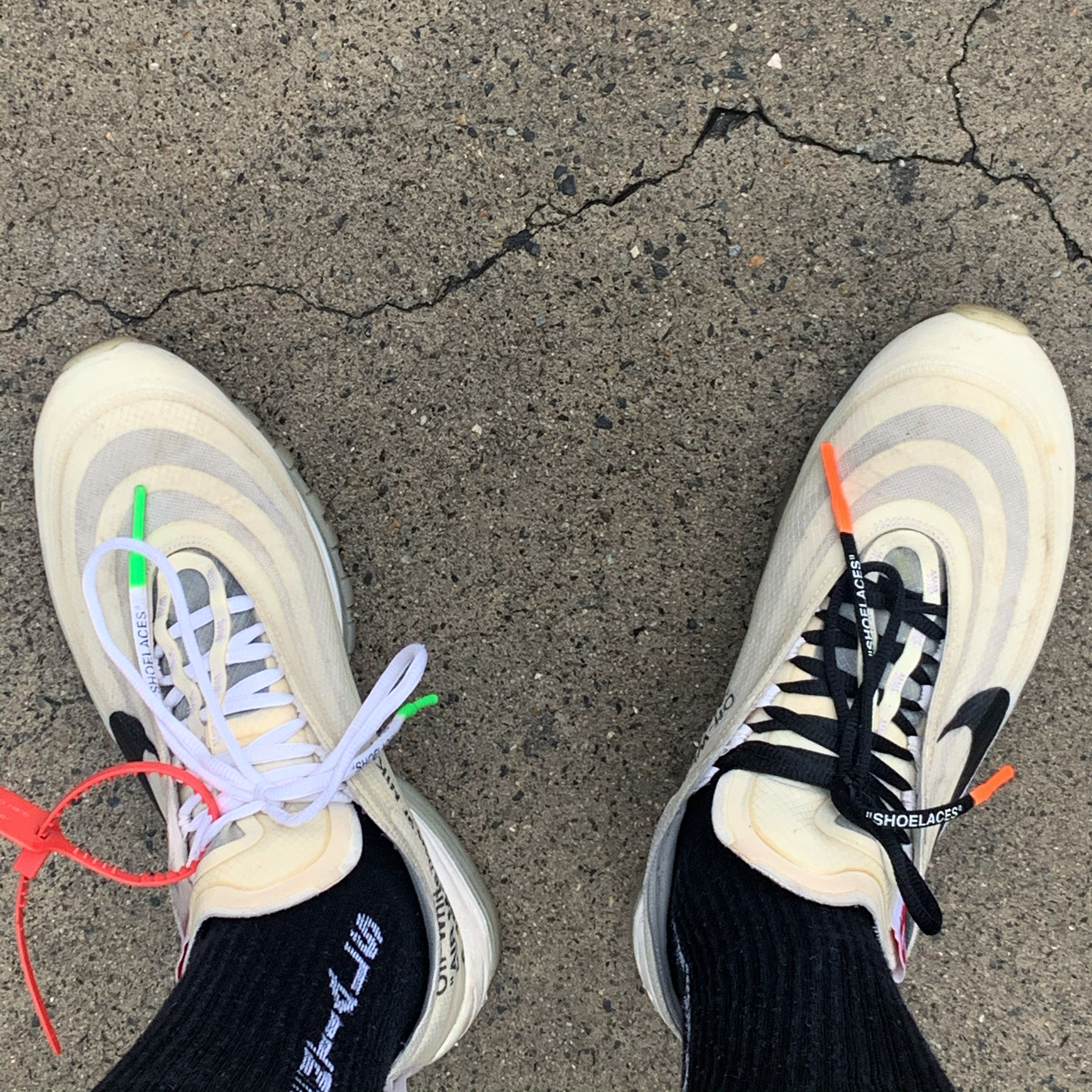 Nike x Off-White Air Max 97 OG The Ten 착용 스타일