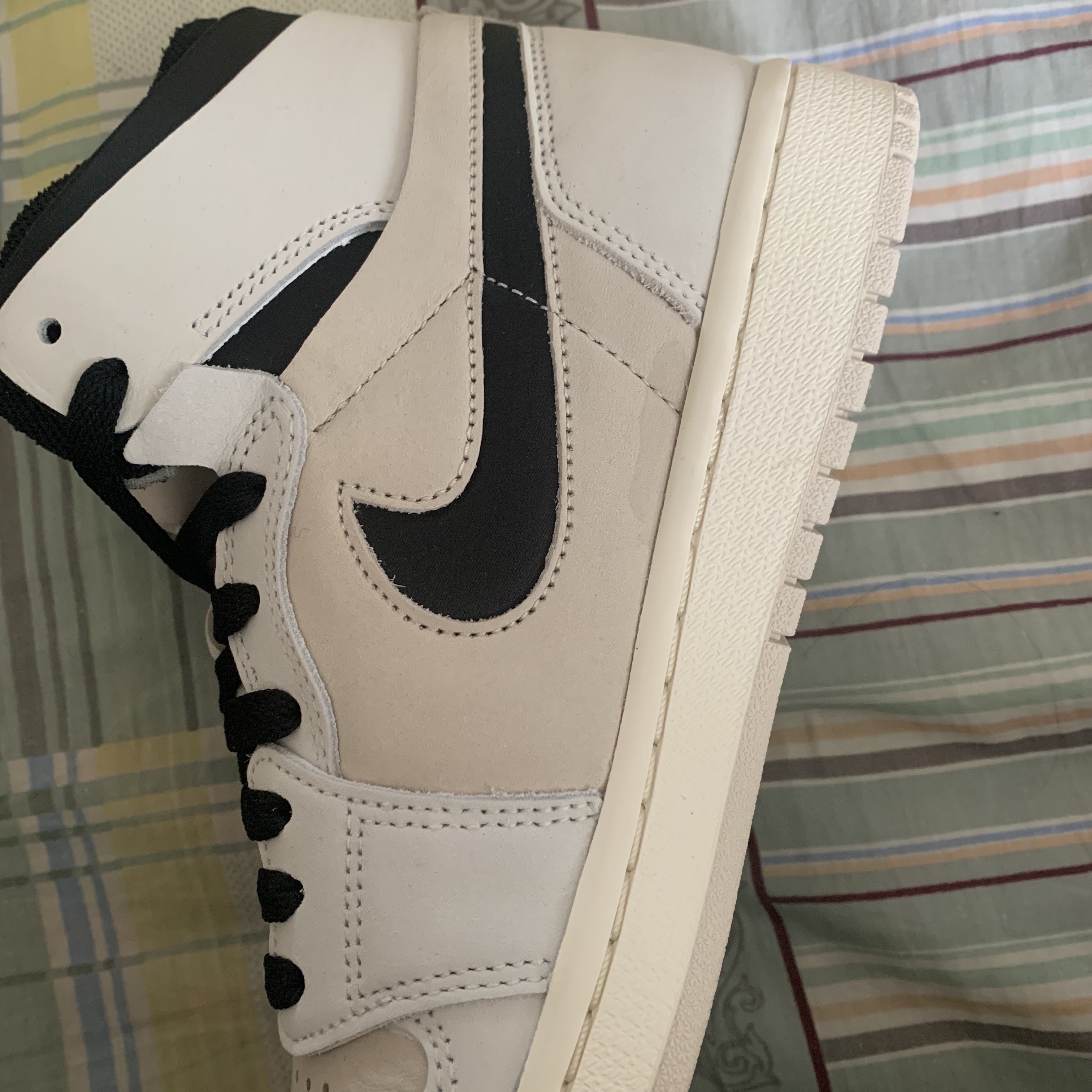 (W) Jordan 1 Zoom Air CMFT Summit Sail 착용 스타일 - 4