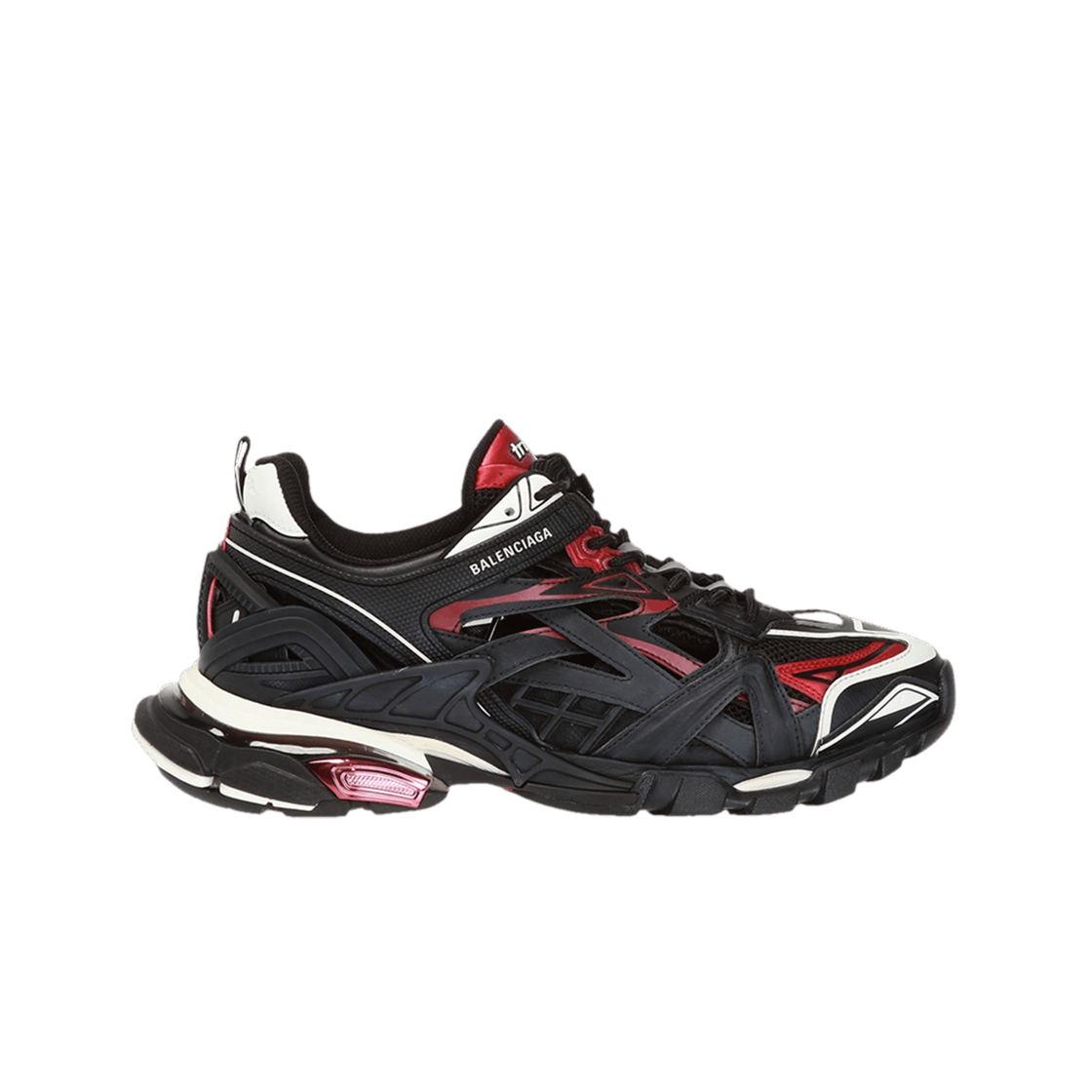 발렌시아가 트랙.2 스니커즈 블랙 버건디