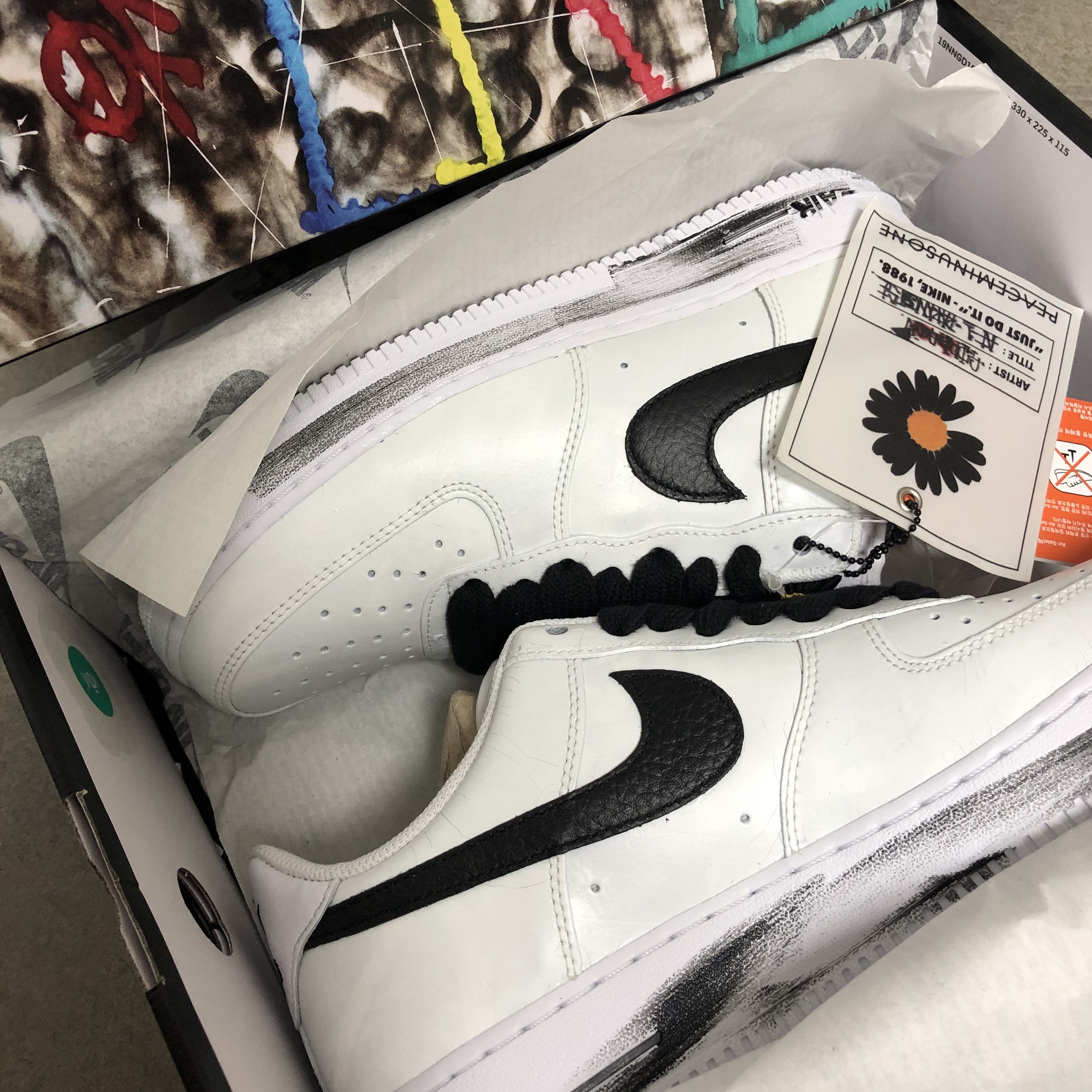 Nike x Peaceminusone Air Force 1 Low Para-Noise 2.0 착용 스타일