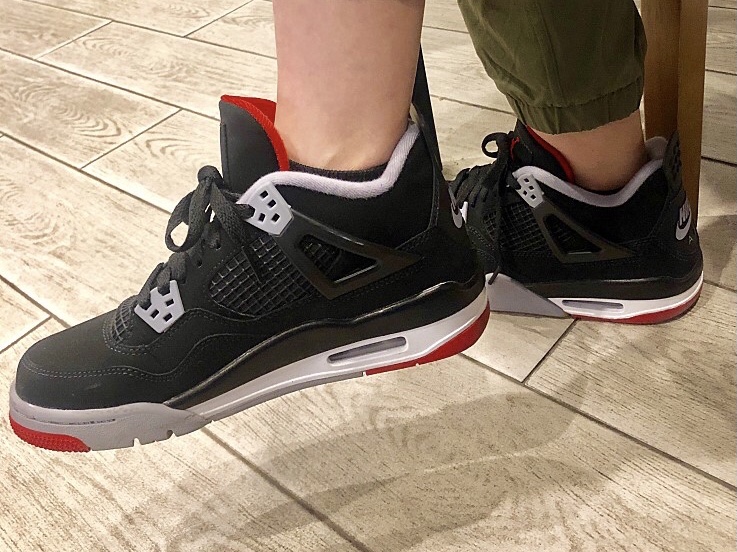 Jordan 4 Retro Bred 2019 착용 스타일