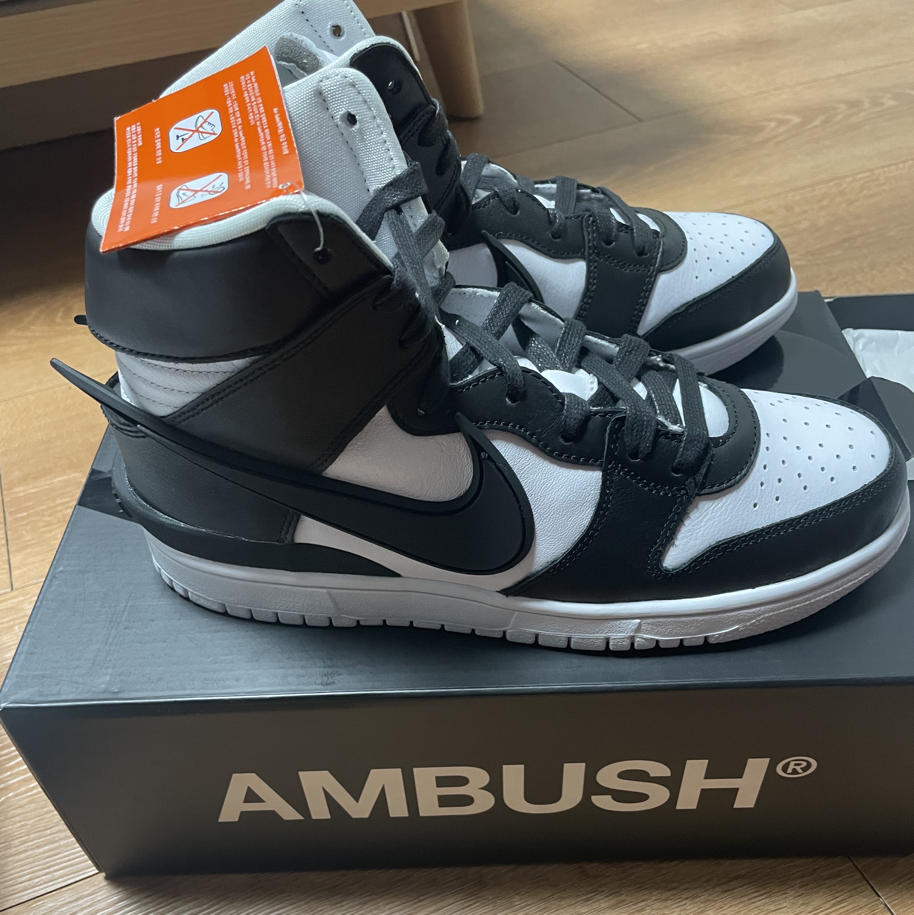 Nike x Ambush Dunk High Black 착용 스타일