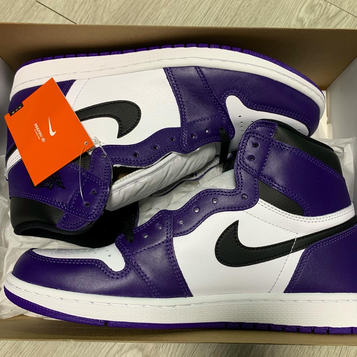 Jordan 1 Retro High OG Court Purple 2020 착용 스타일