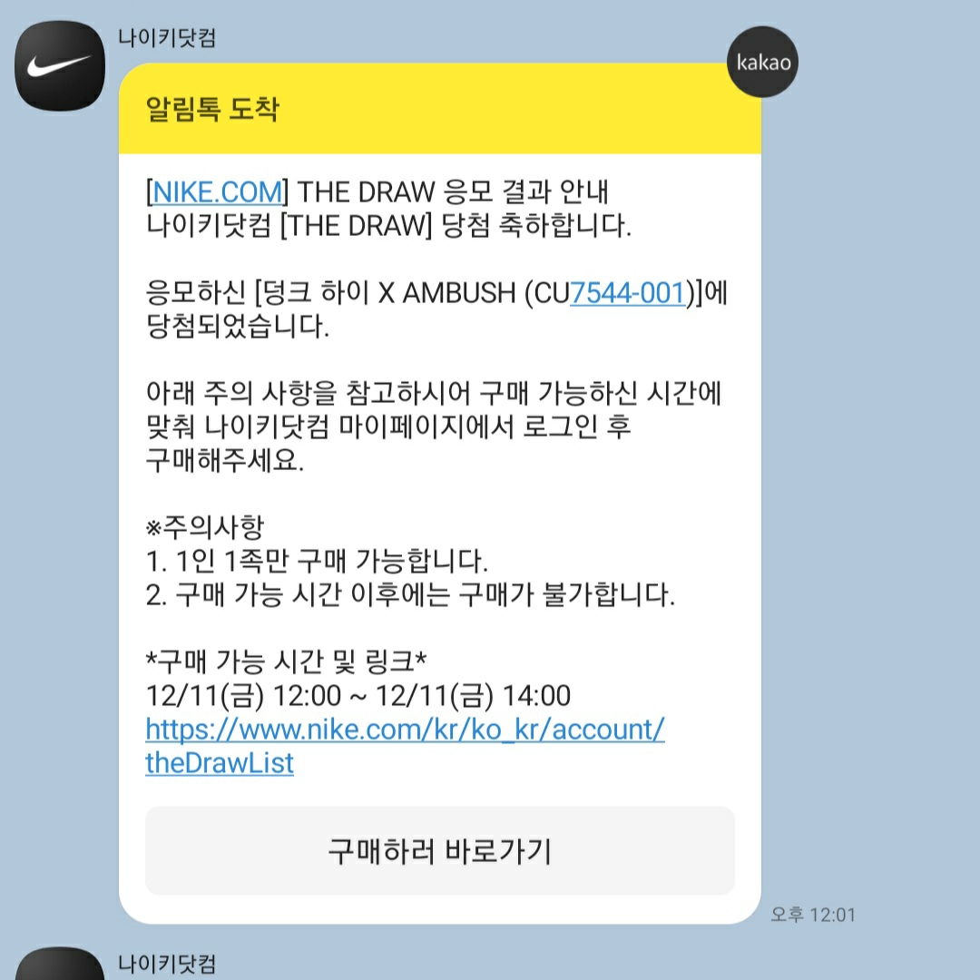 Nike x Ambush Dunk High Black 착용 스타일