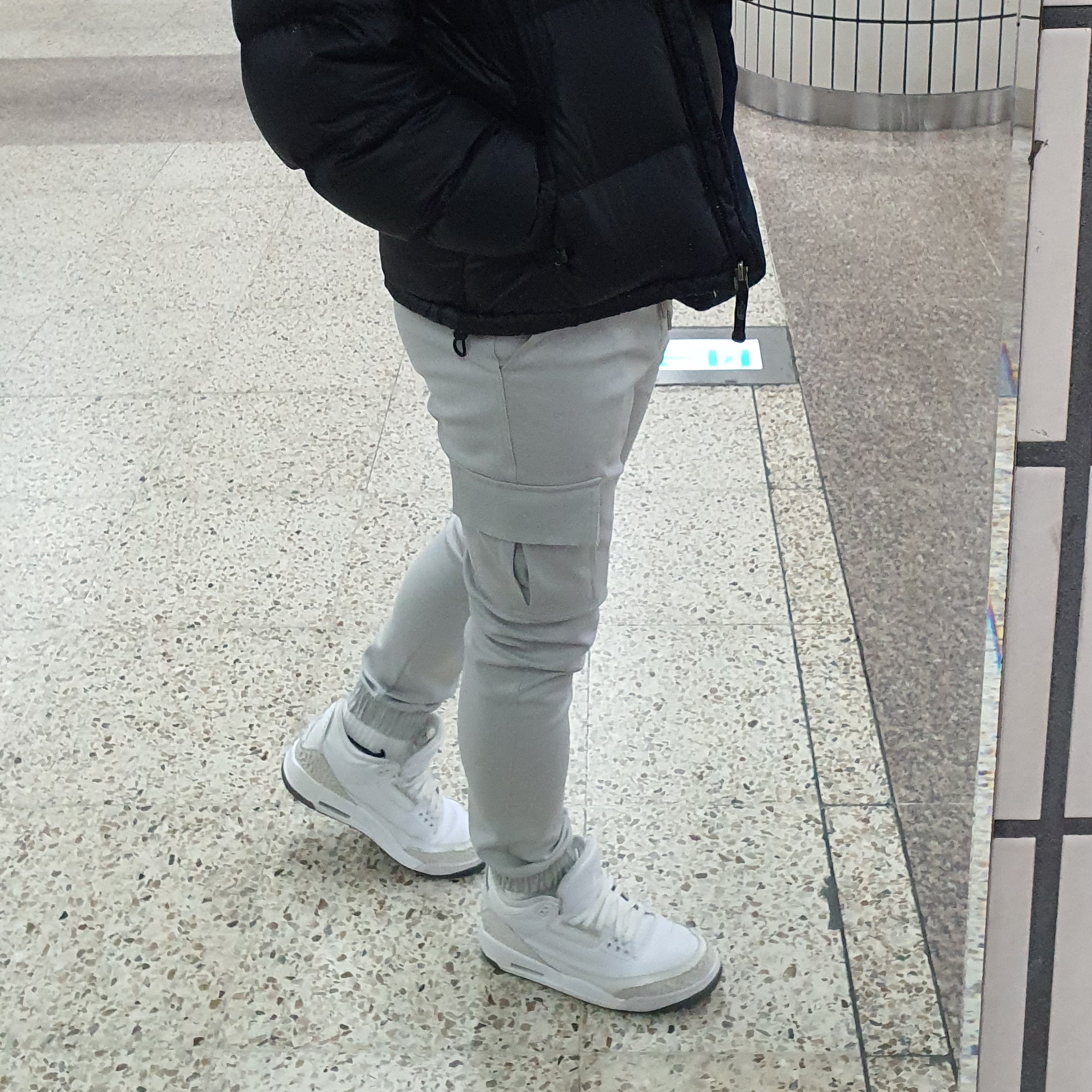 Jordan 3 Retro Pure White 2018 착용 스타일 - 2