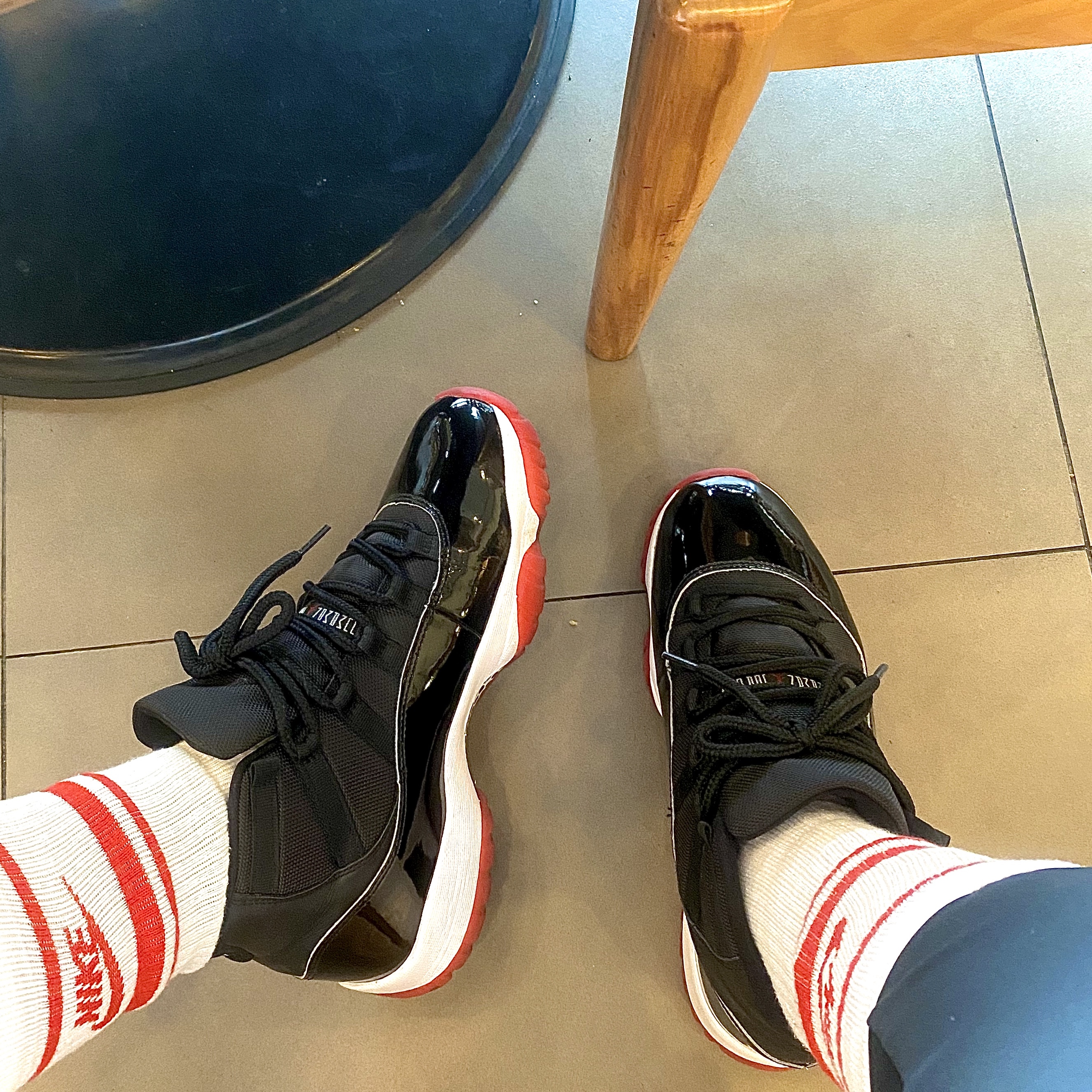 Jordan 11 Retro Bred 2019 착용 스타일