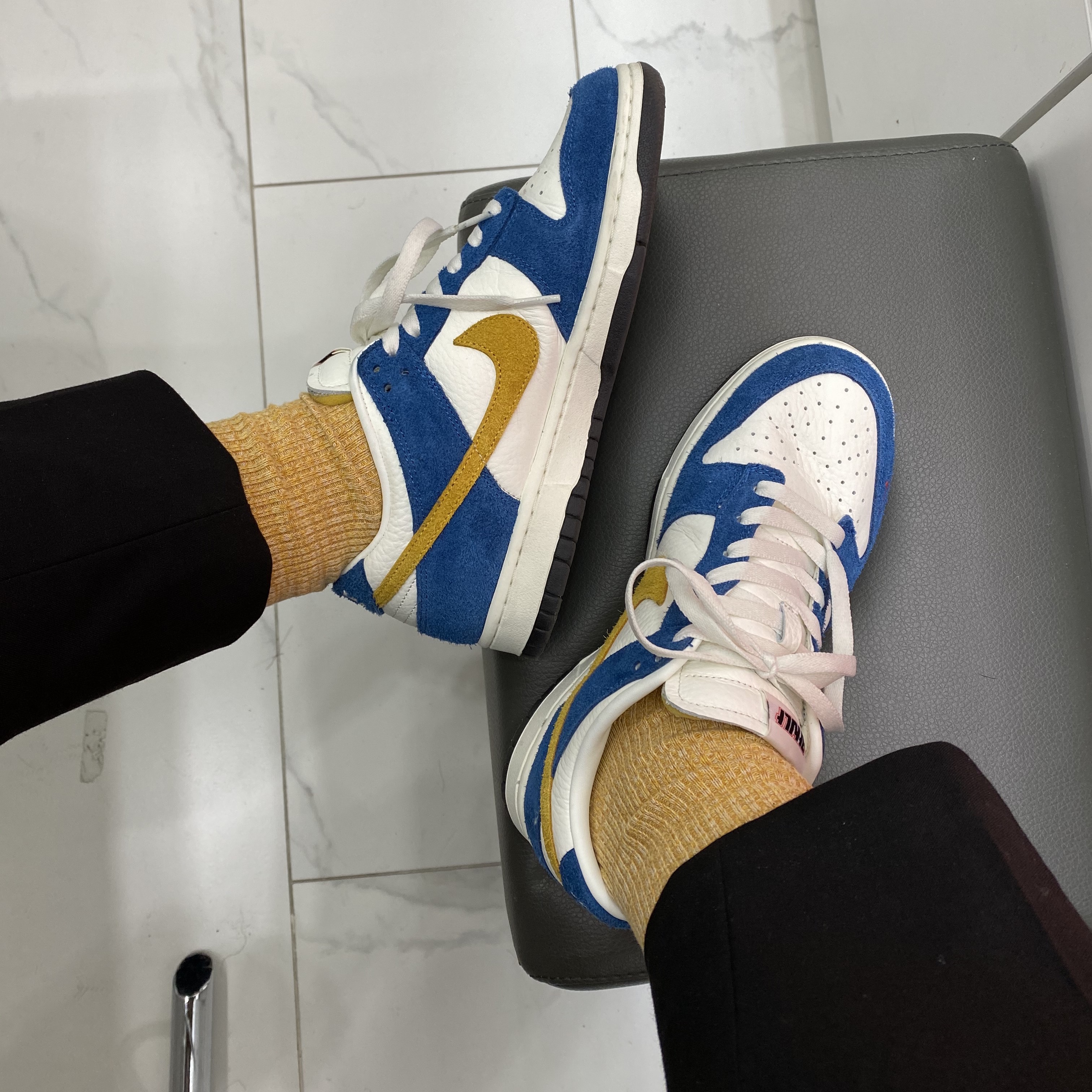 Nike x Kasina Dunk Low 80's Bus 착용 스타일
