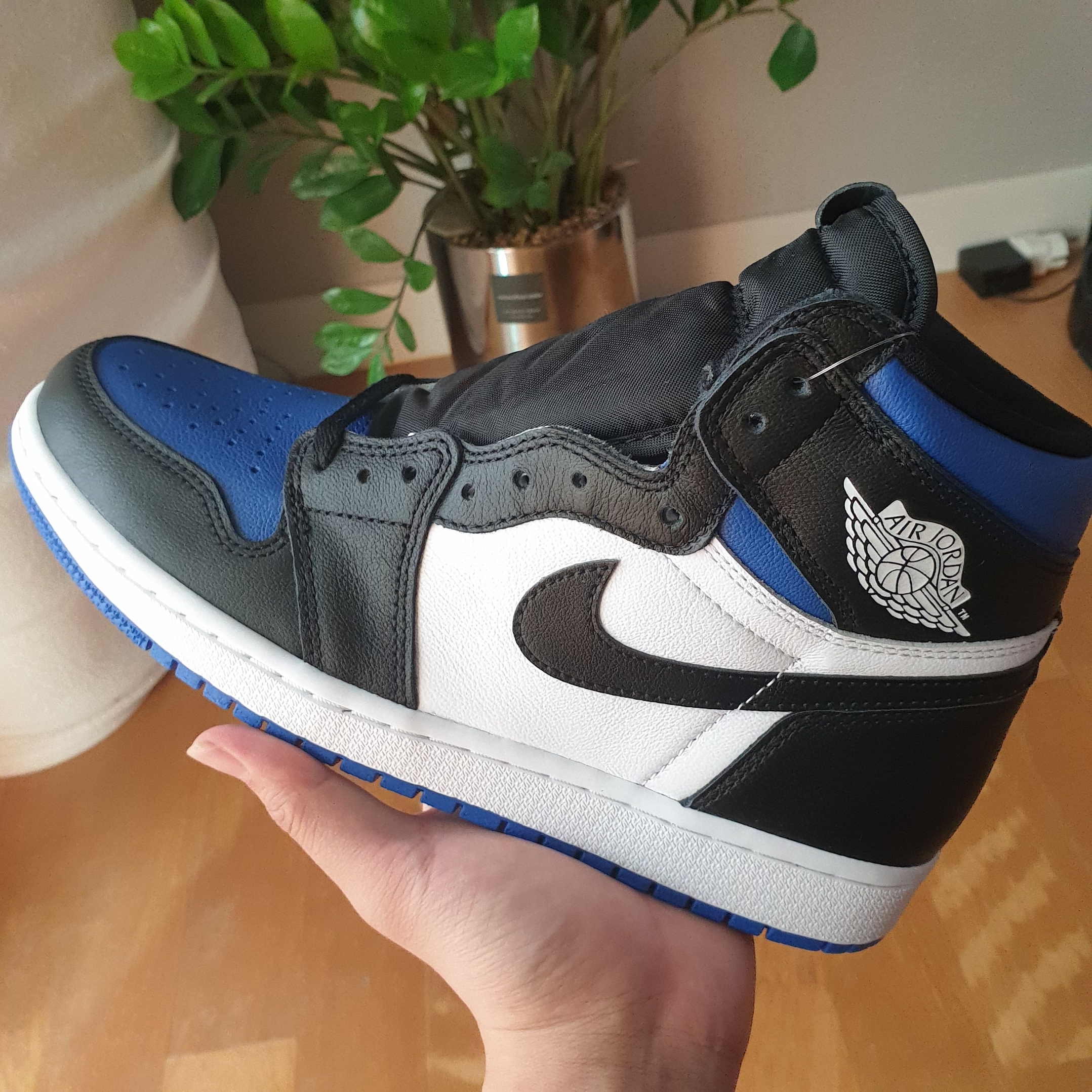 Jordan 1 Retro High OG Royal Toe 착용 스타일