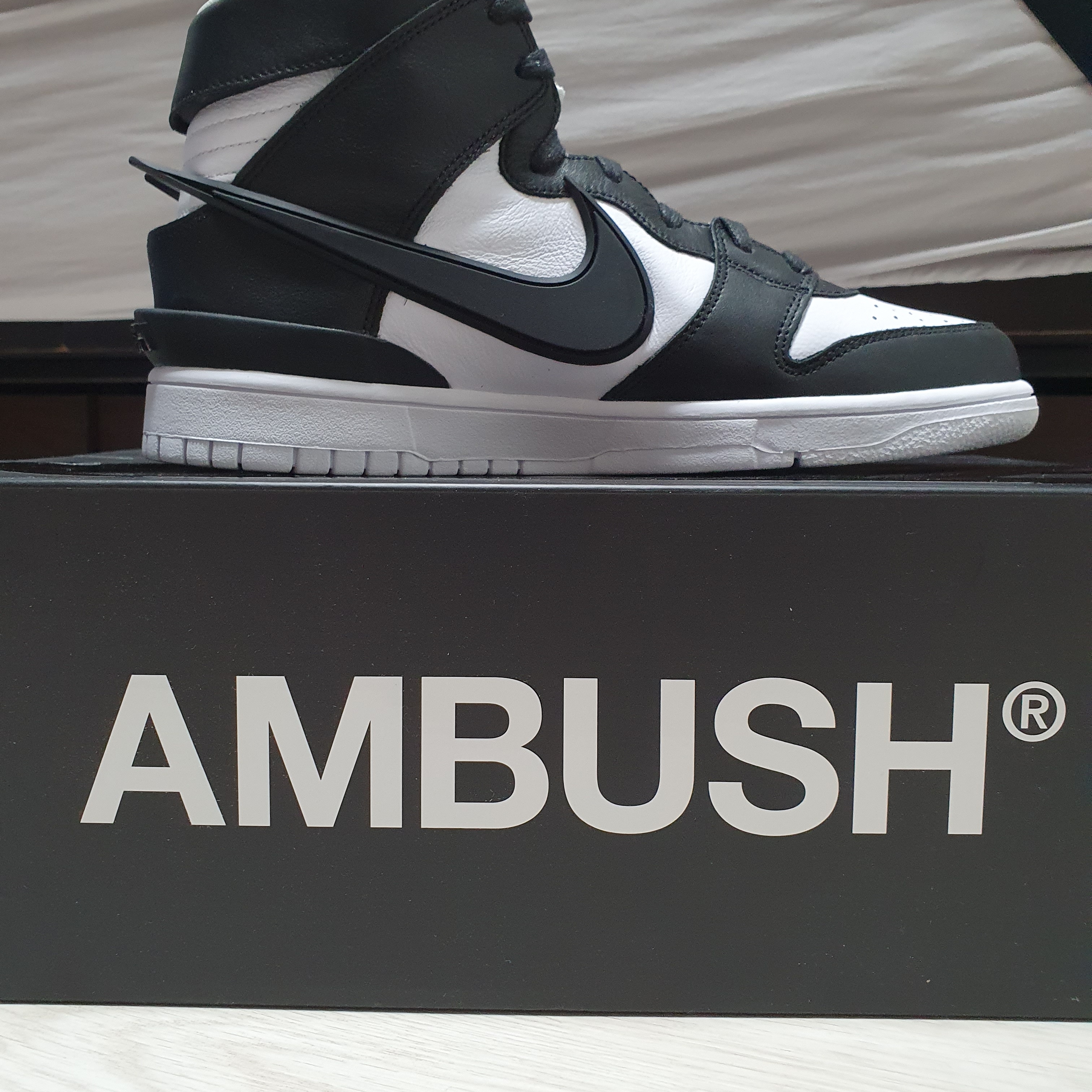 Nike x Ambush Dunk High Black 착용 스타일