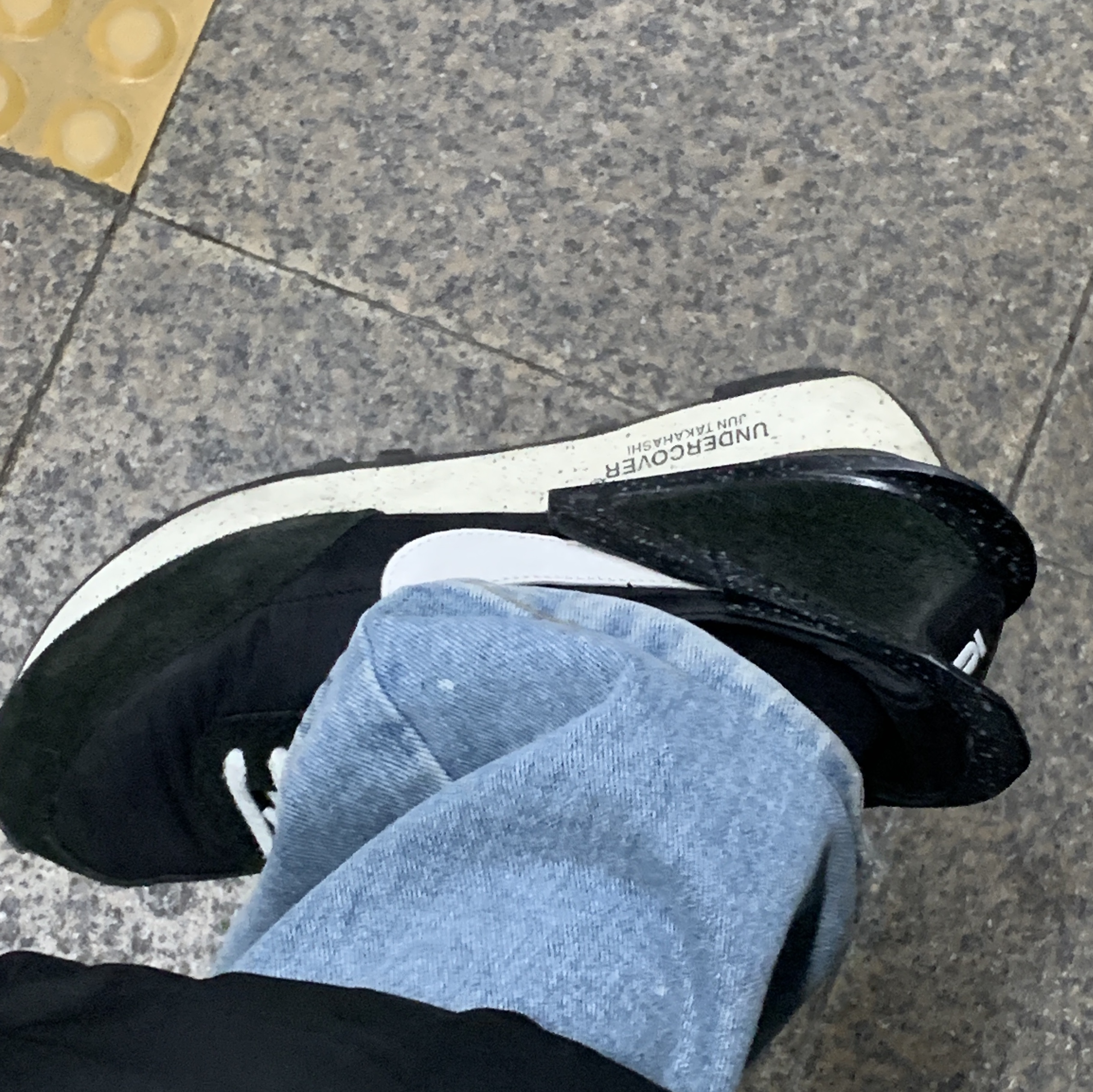 Nike x Undercover Daybreak Black 착용 스타일