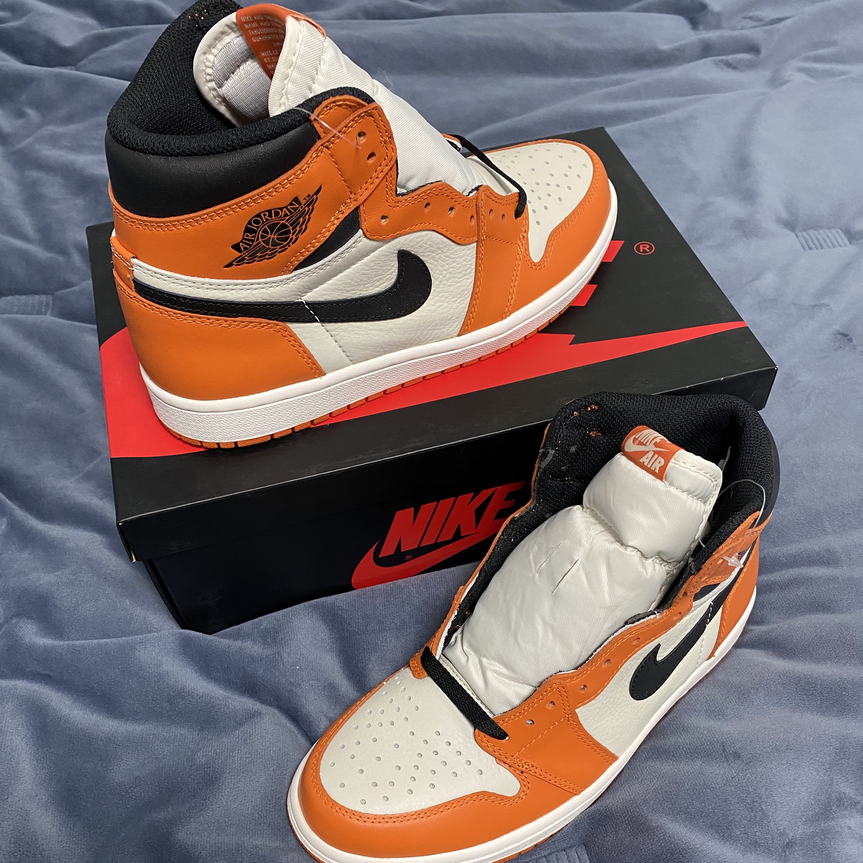 Jordan 1 Retro High OG Reverse Shattered Backboard 착용 스타일