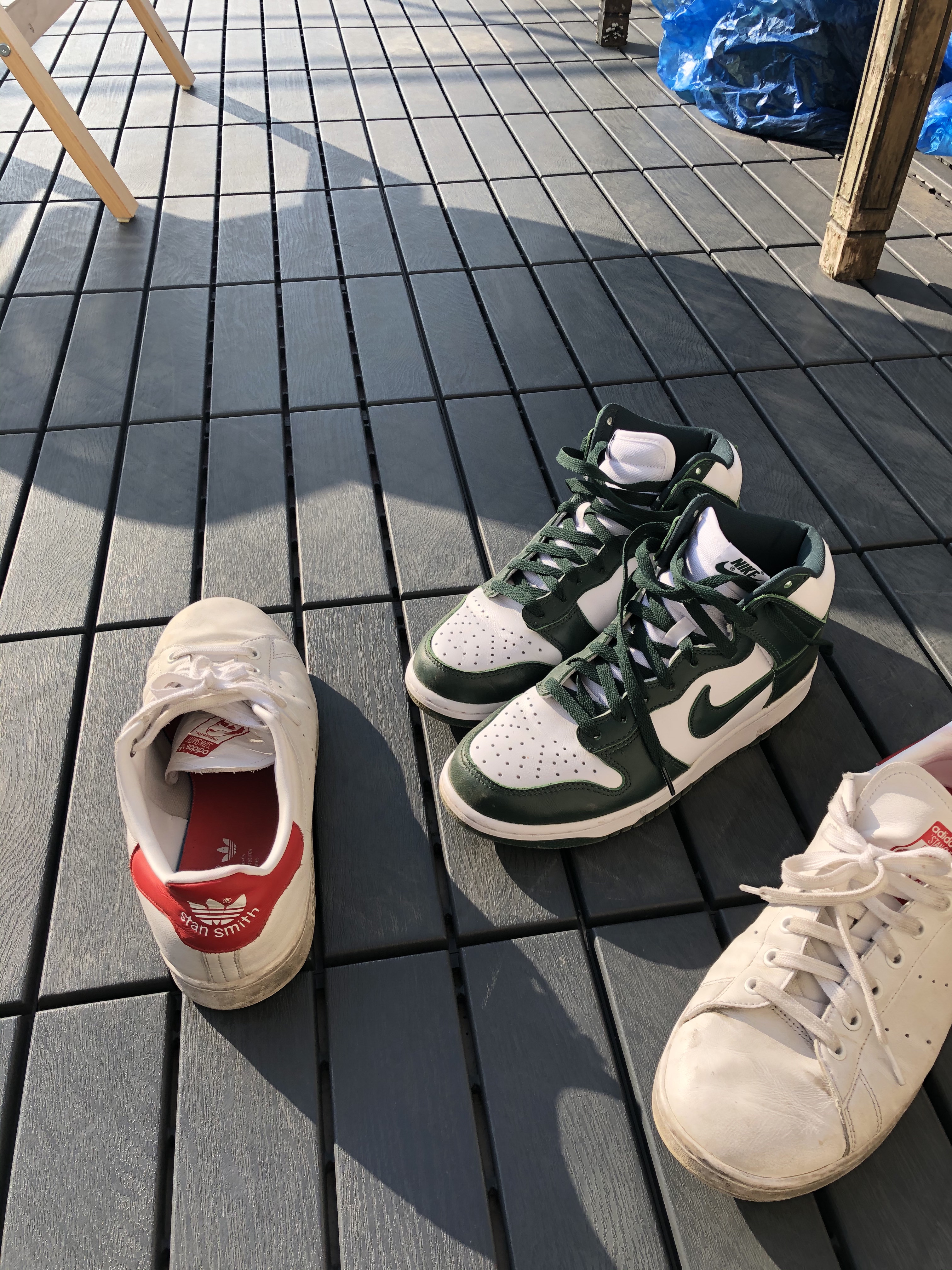 Nike Dunk High SP Spartan Green 착용 스타일 - 3