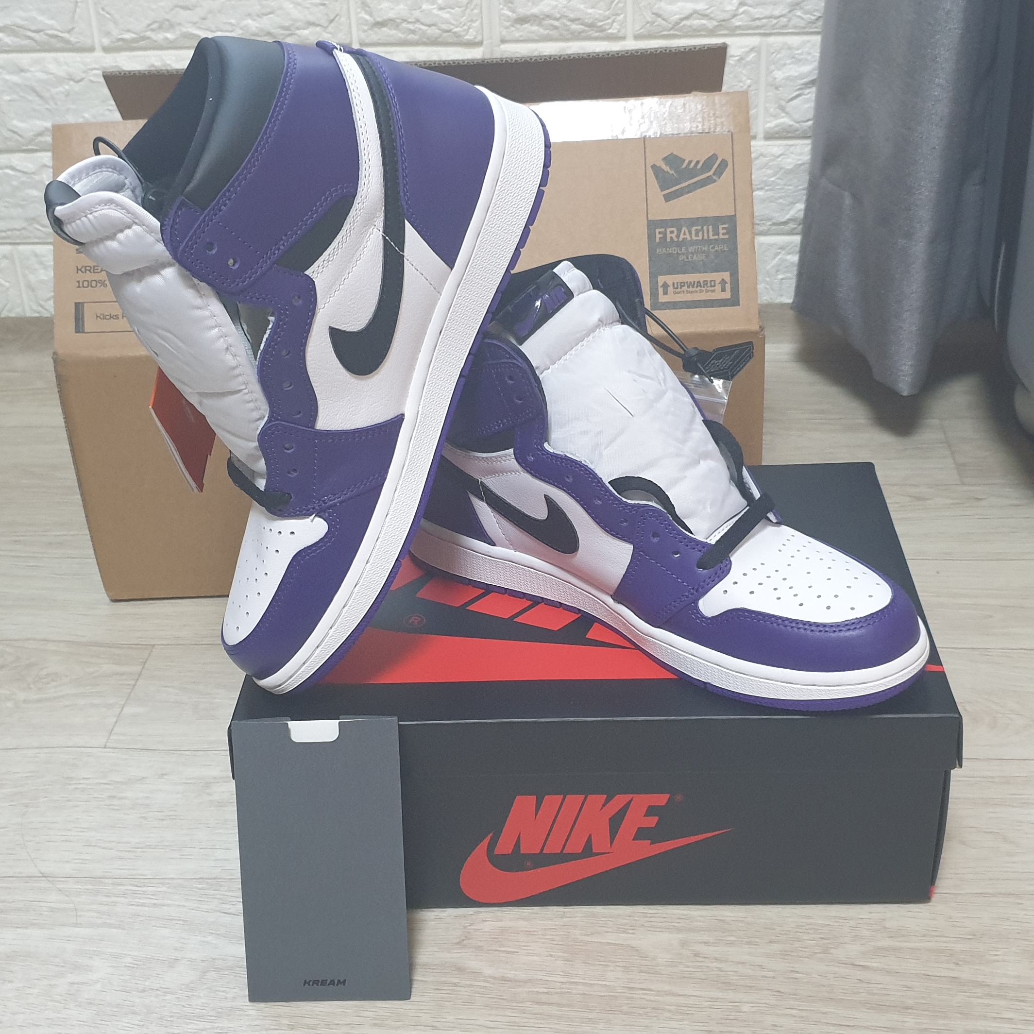 Jordan 1 Retro High OG Court Purple 2020 착용 스타일
