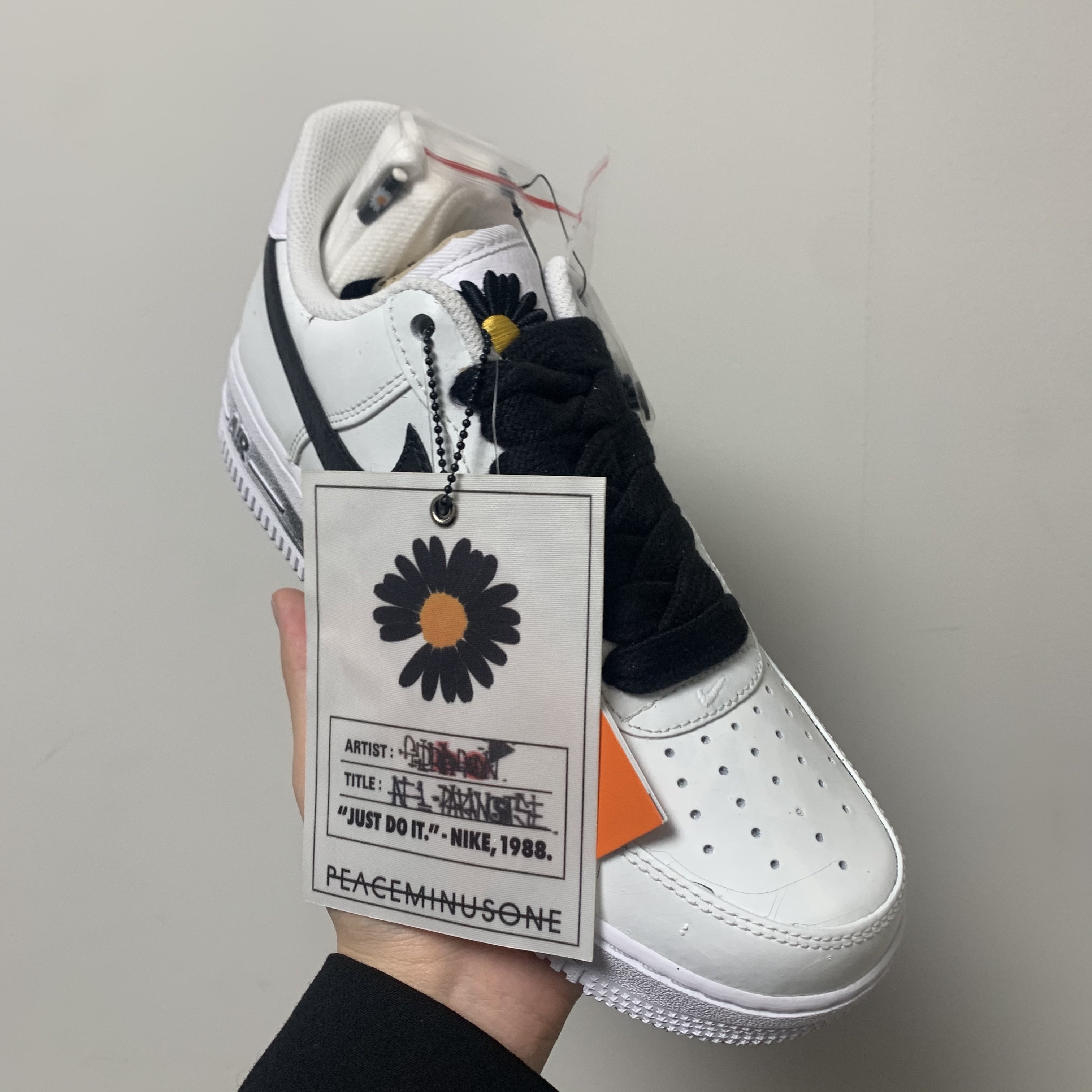 Nike x Peaceminusone Air Force 1 Low Para-Noise 2.0 착용 스타일 - 1