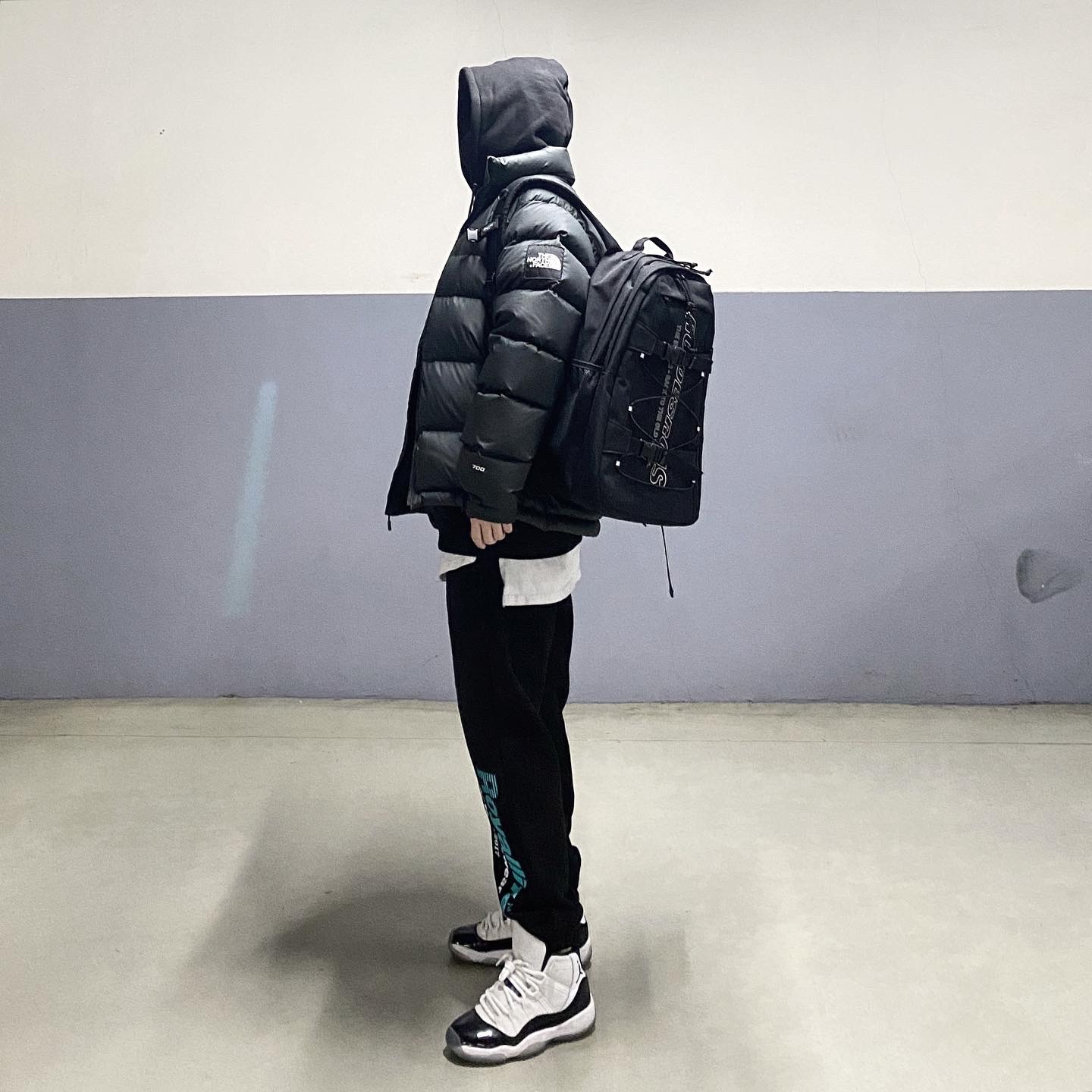 Jordan 11 Retro Concord 2018 착용 스타일