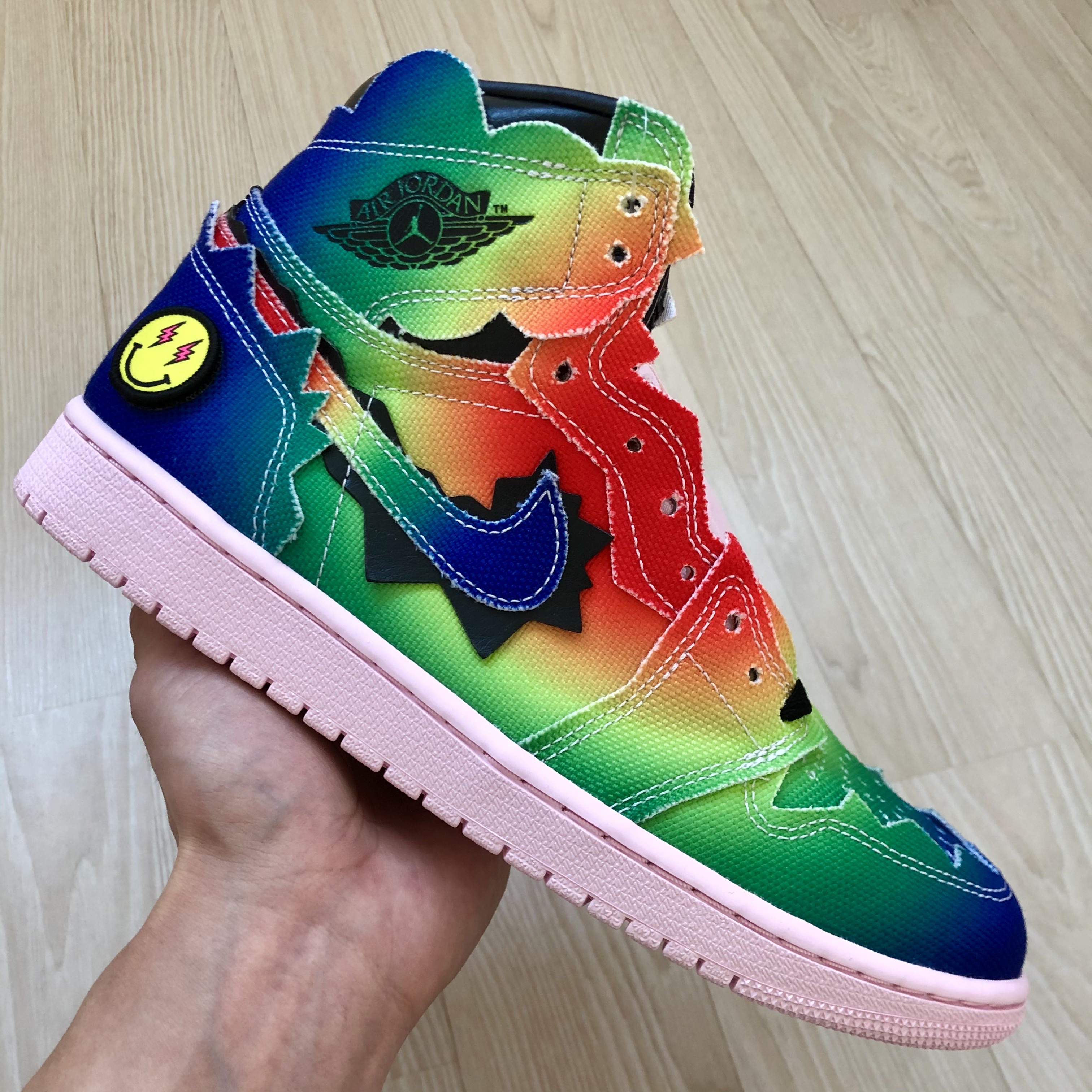 Jordan 1 x J Balvin Retro High OG 착용 스타일 - 1