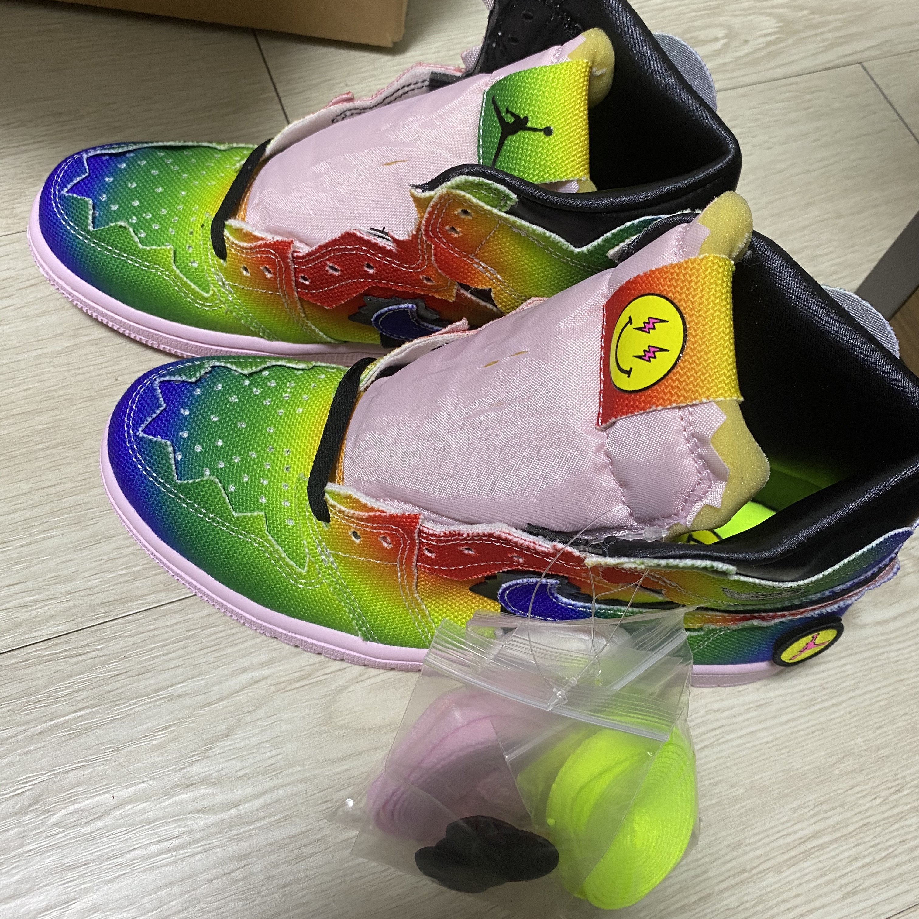 Jordan 1 x J Balvin Retro High OG 착용 스타일