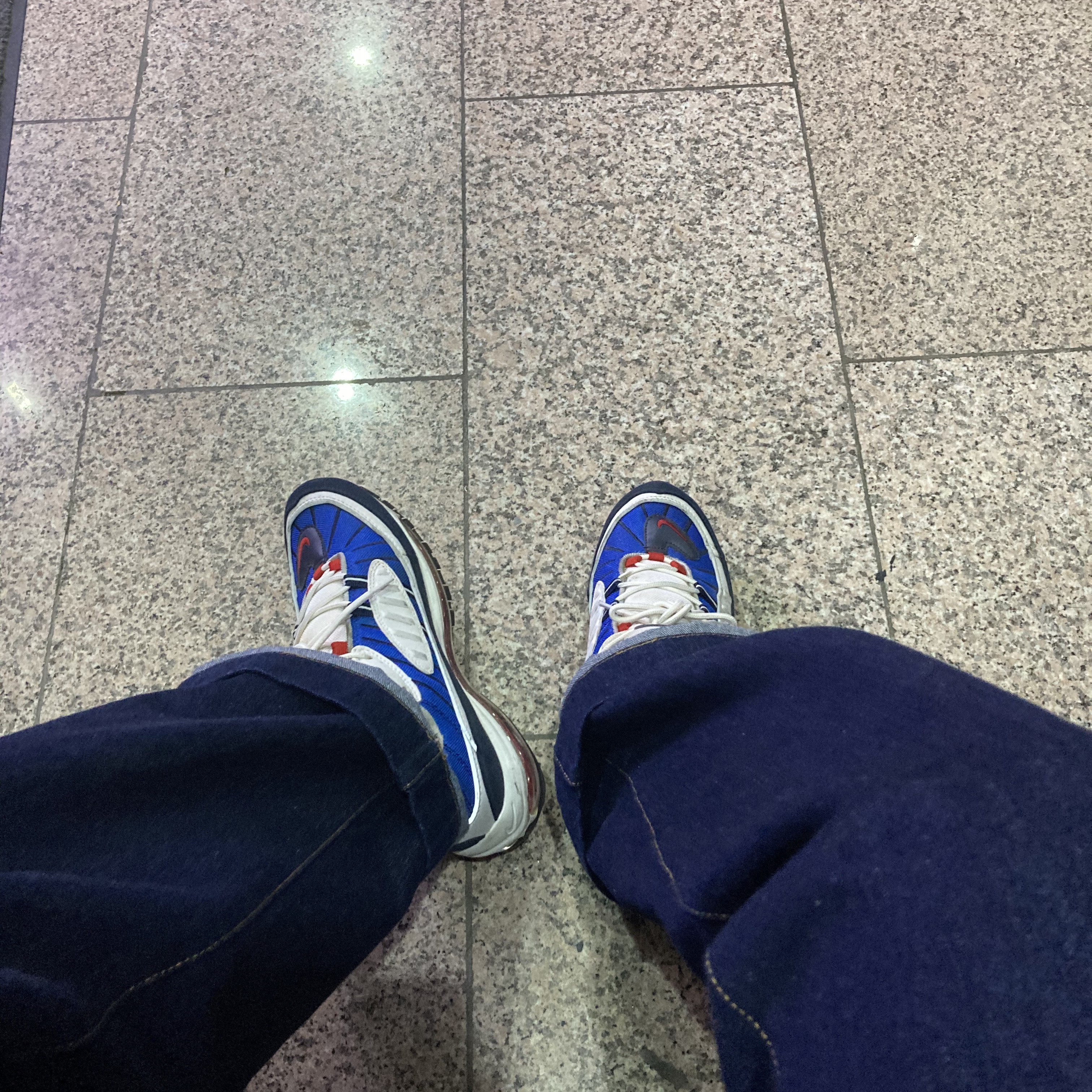 Nike Air Max 98 Gundam 2018 착용 스타일 - 1