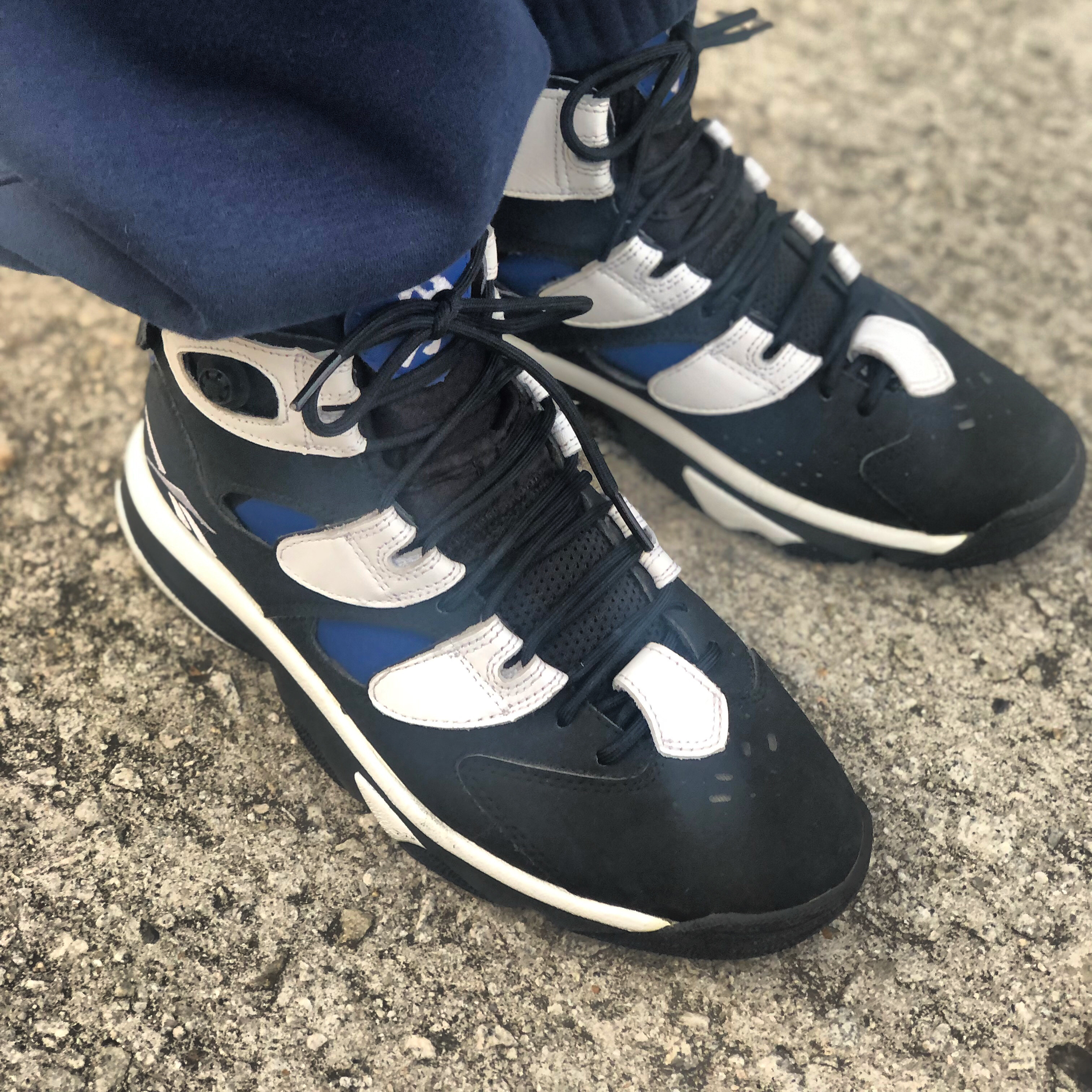 Reebok Shaq Attaq IV Orlando Magic 착용 스타일