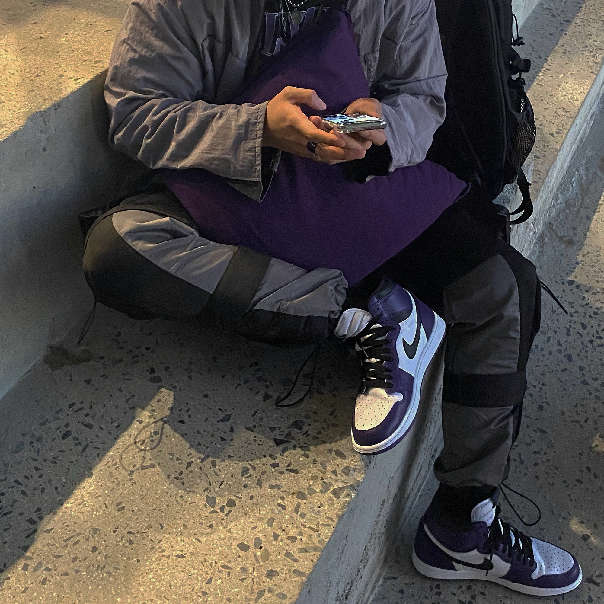 Jordan 1 Retro High OG Court Purple 2020 착용 스타일