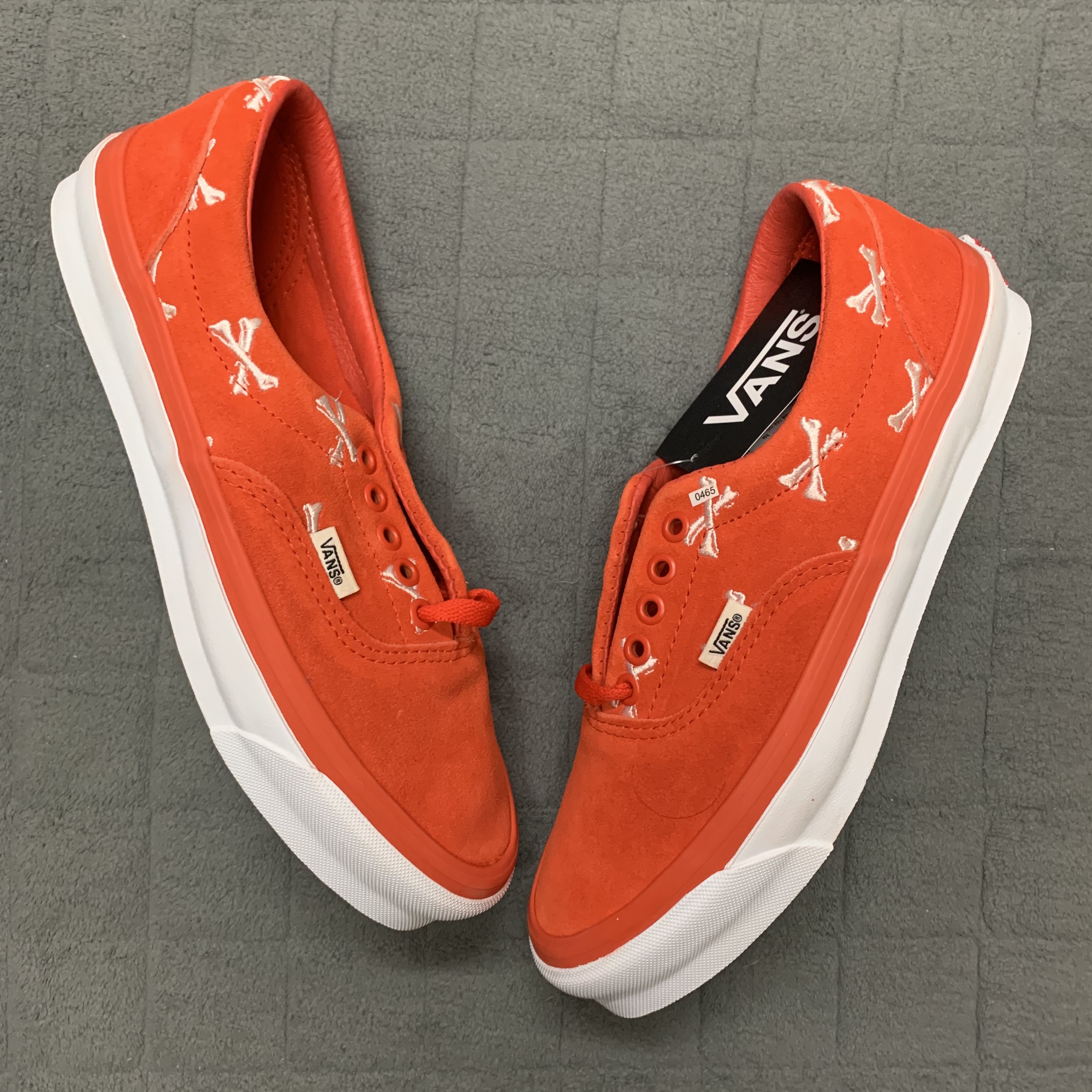 Vans Vault x WTAPS OG Era LX Orange 착용 스타일