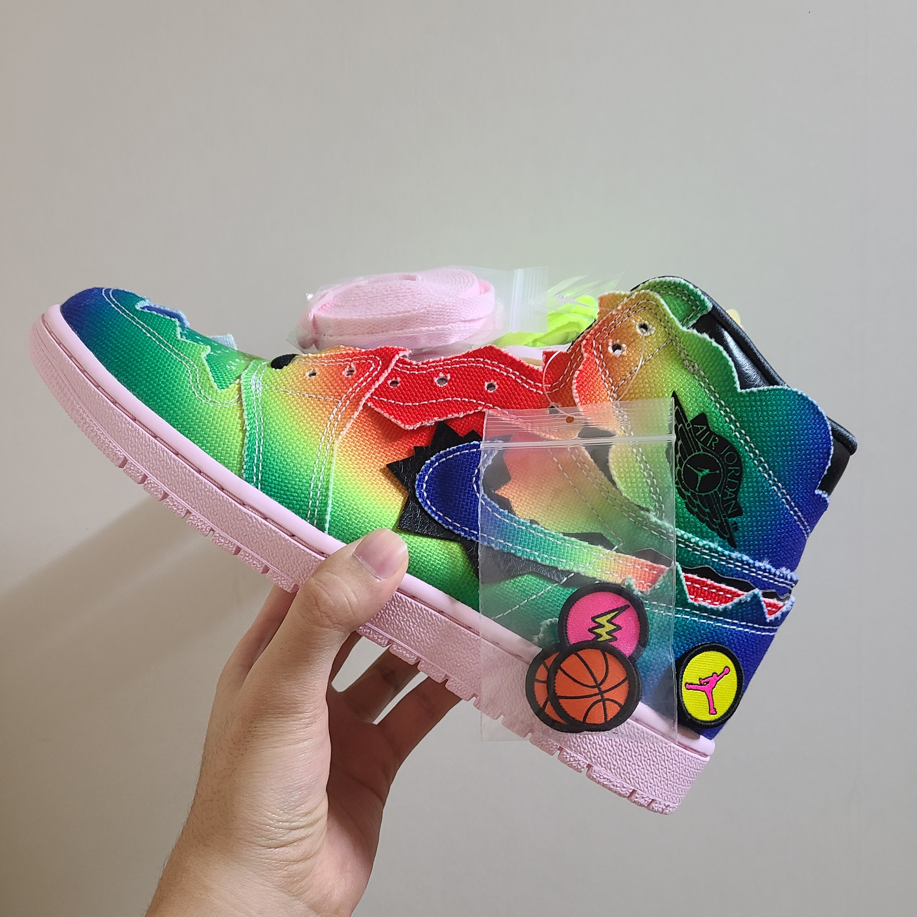 Jordan 1 x J Balvin Retro High OG 착용 스타일