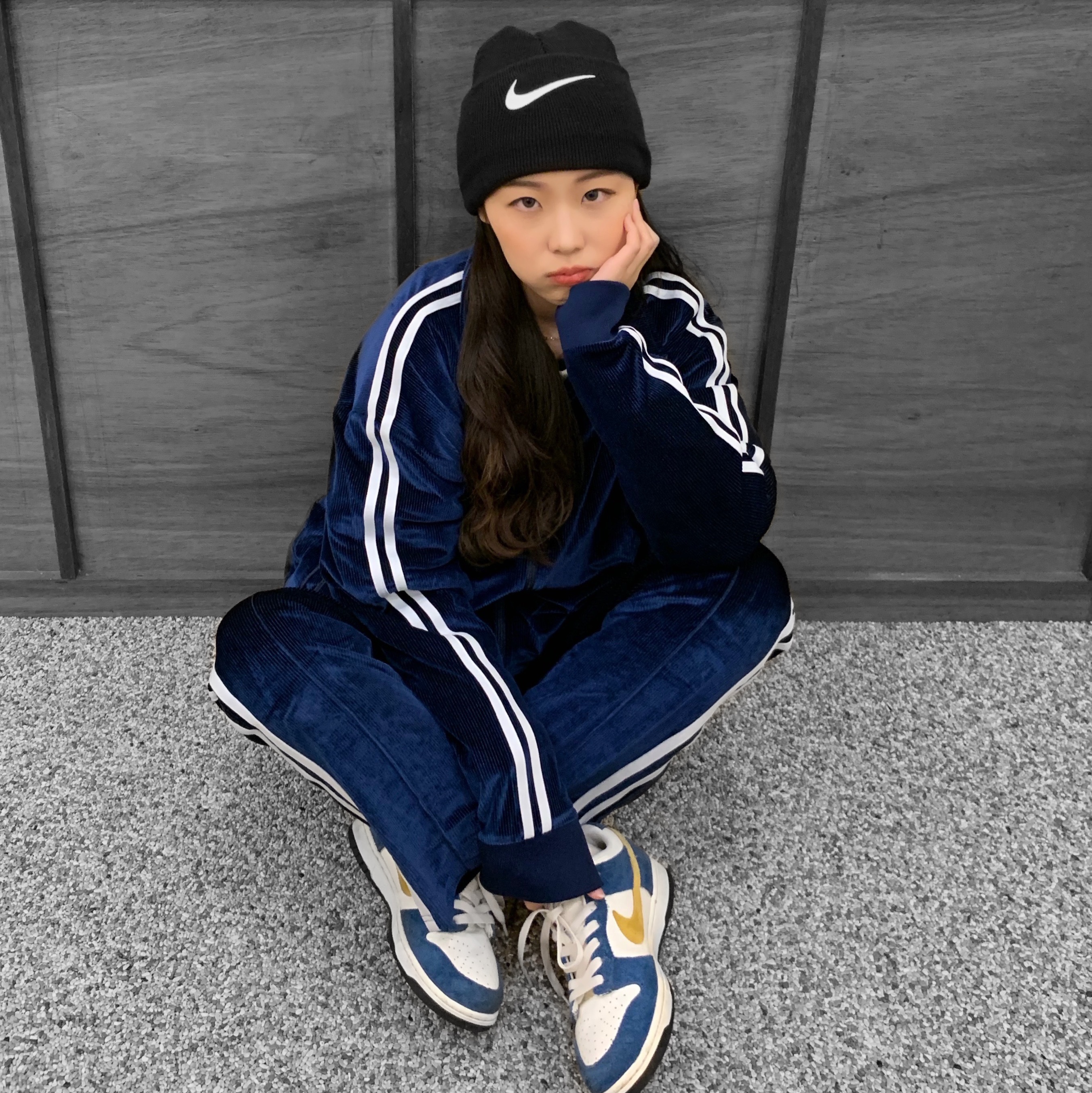 Nike x Stussy Cuff Beanie, Nike x Stussy Cuff Beanie Black 착용 스타일