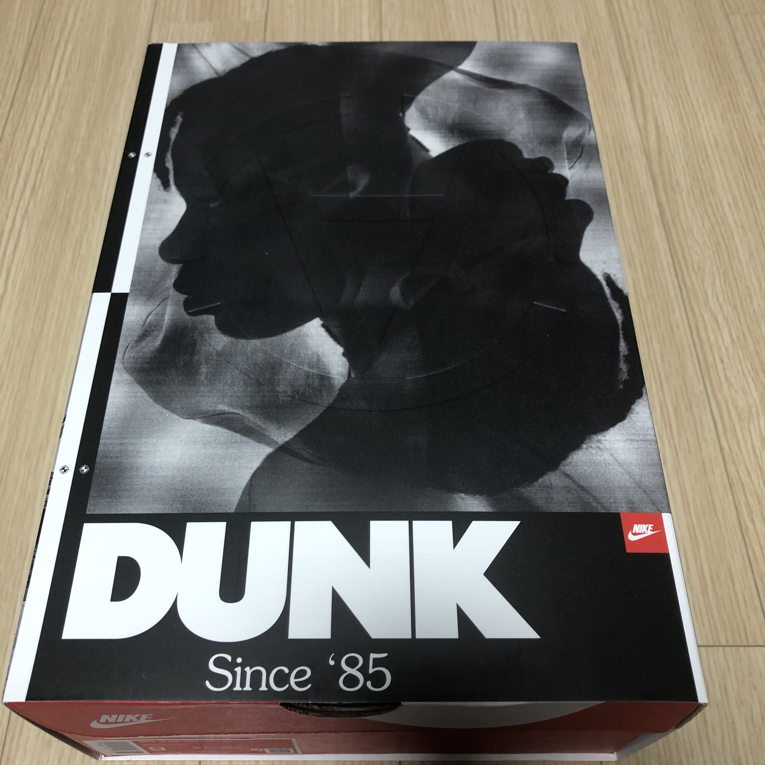 Nike x Slam Jam Dunk High SP Clear Black 착용 스타일 - 1