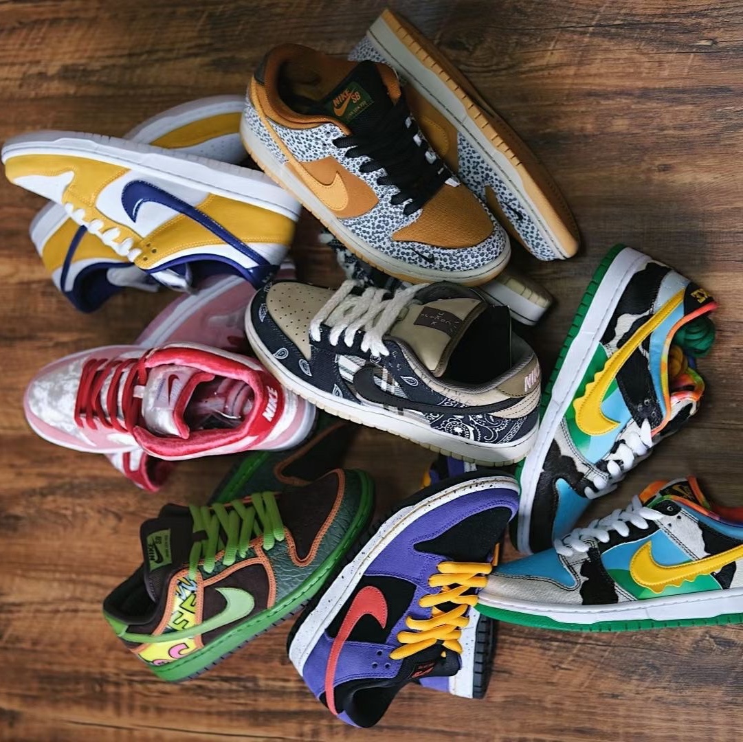 Nike x Travis Scott SB Dunk Low, Nike SB Dunk Low Pro Trail μ°©μ© μ€νμΌ