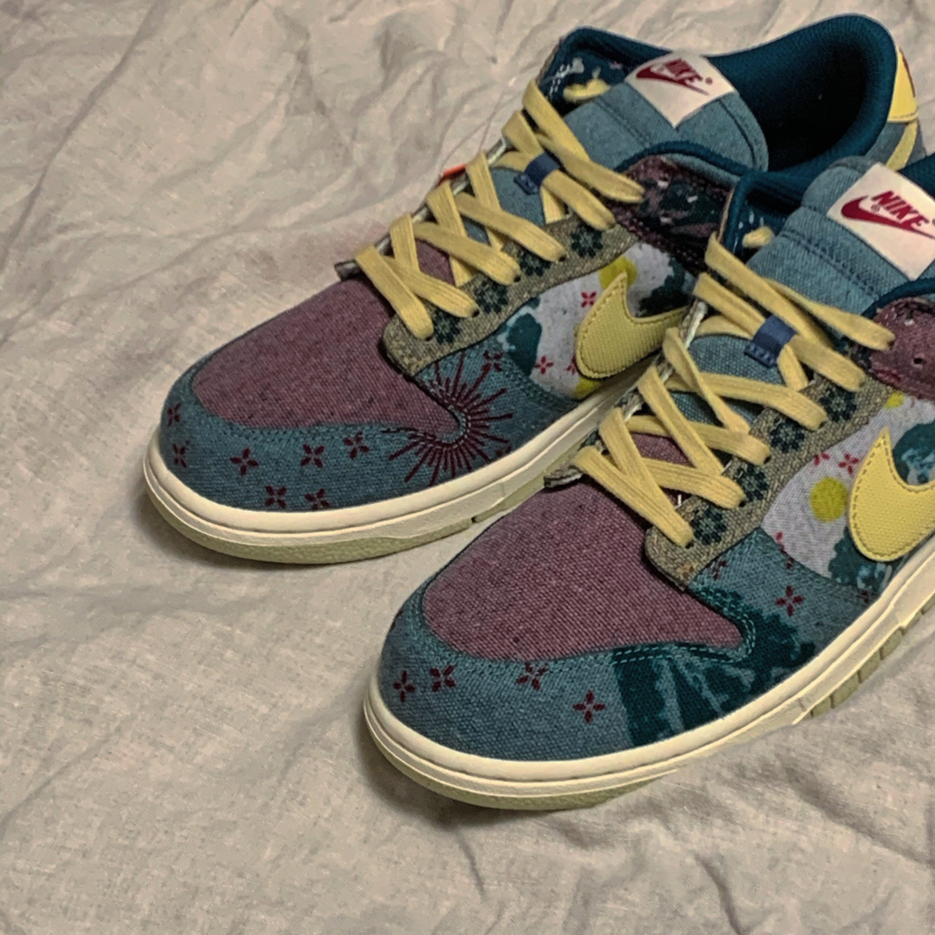 Nike Dunk Low SP Community Garden 착용 스타일