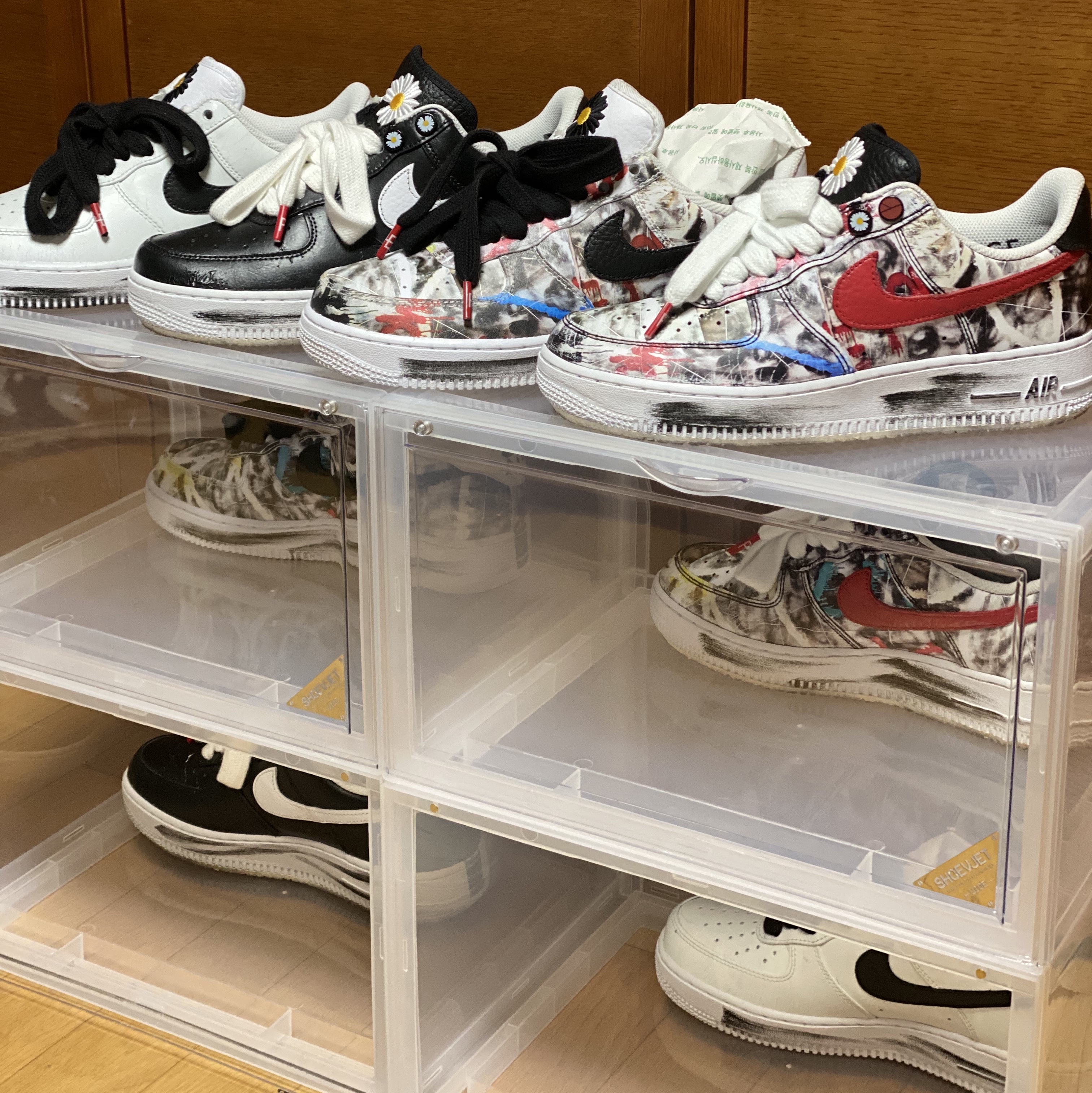Nike x Peaceminusone Air Force 1 Low Para-Noise, Nike x Peaceminusone Air Force 1 Low Para-Noise 2.0 착용 스타일 - 2