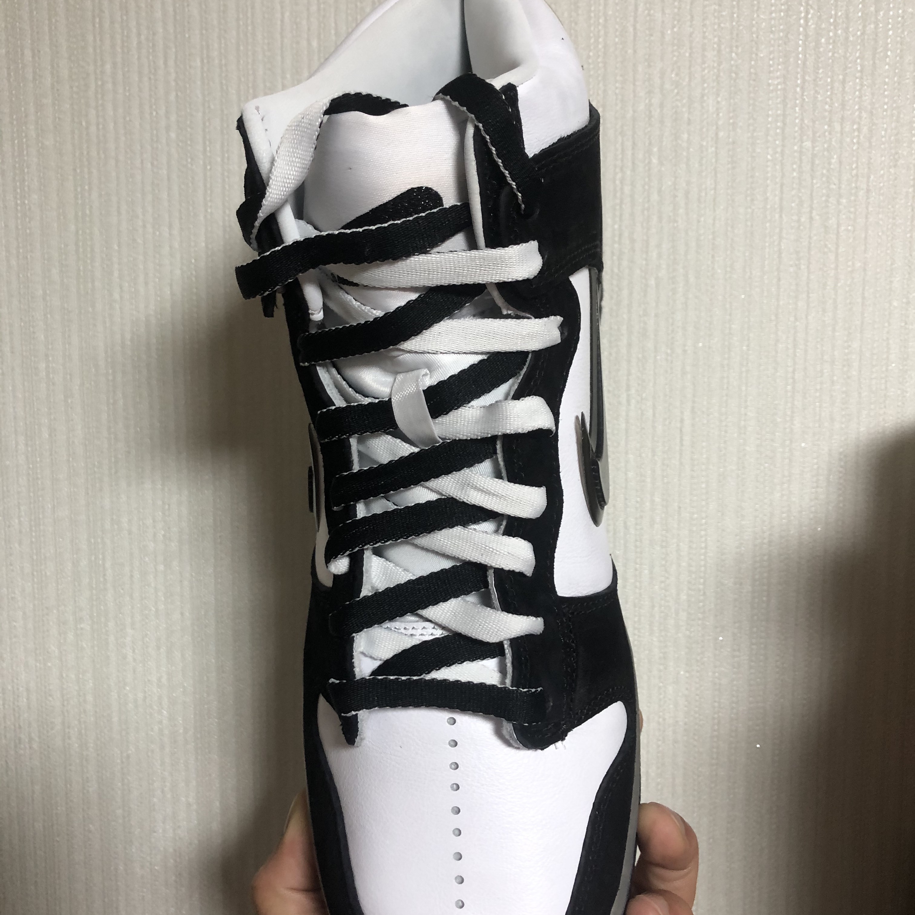 Nike x Slam Jam Dunk High SP Clear Black 착용 스타일 - 4